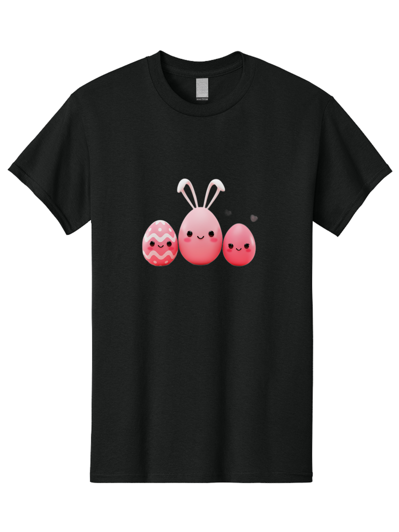 Pink-Easter-Eggs Men'S Graphic Tee, 100% Cotton, Comfortable Casual Summer Wear, Machine Washable, Pink Easter Eggs, Cute Easter Eggs, Easter Egg Hunt, Adorable Eggs, Egg Characters, Easter Bunny, Happy Easter, Funny Easter Eggs, Bab163