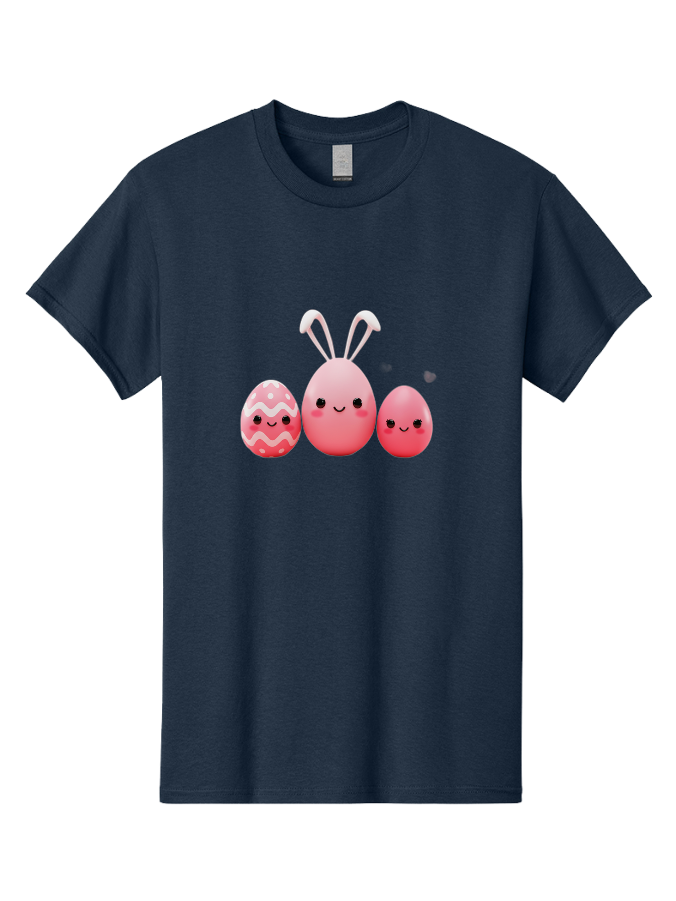 Pink-Easter-Eggs Men'S Graphic Tee, 100% Cotton, Comfortable Casual Summer Wear, Machine Washable, Pink Easter Eggs, Cute Easter Eggs, Easter Egg Hunt, Adorable Eggs, Egg Characters, Easter Bunny, Happy Easter, Funny Easter Eggs, Bab163