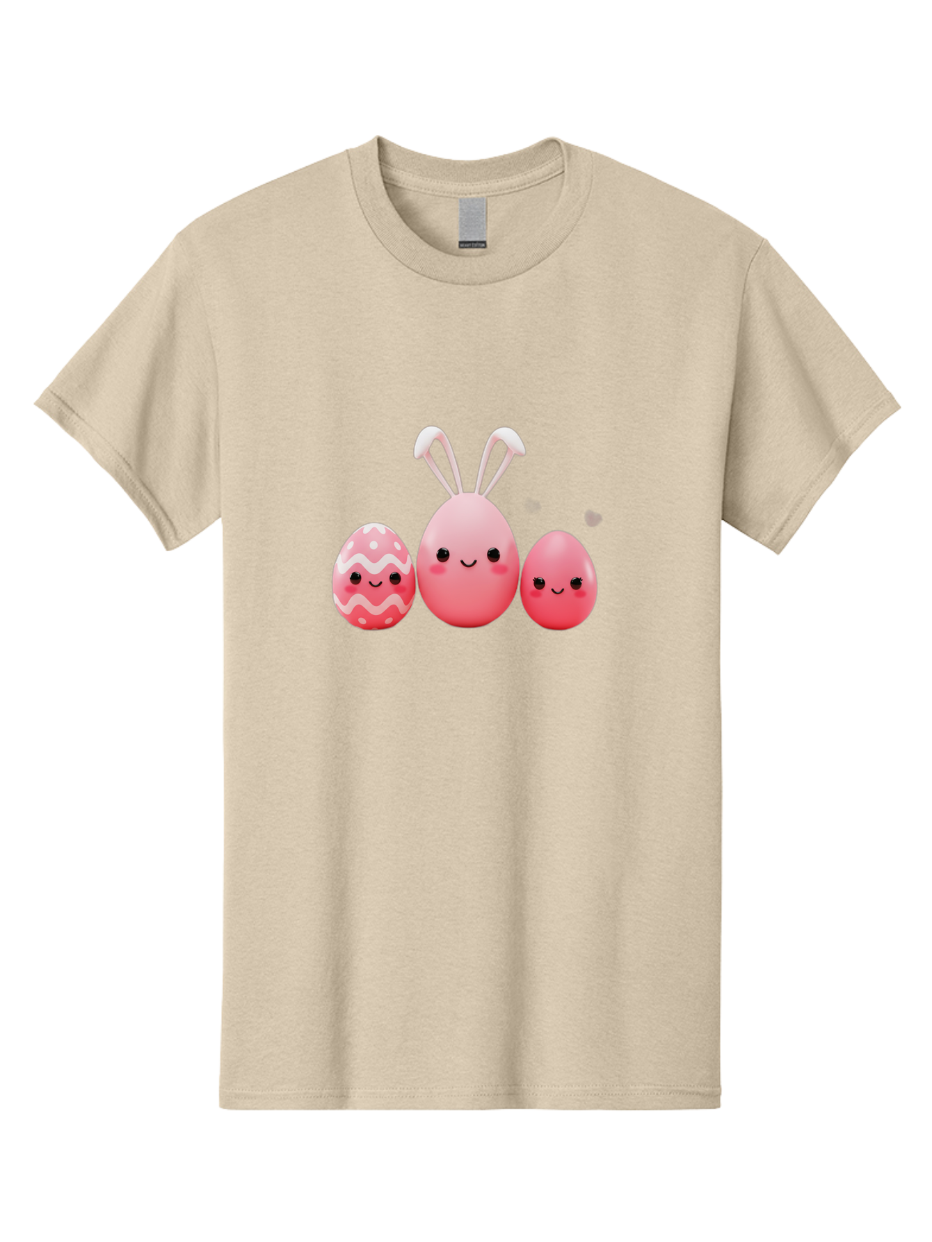 Pink-Easter-Eggs Men'S Graphic Tee, 100% Cotton, Comfortable Casual Summer Wear, Machine Washable, Pink Easter Eggs, Cute Easter Eggs, Easter Egg Hunt, Adorable Eggs, Egg Characters, Easter Bunny, Happy Easter, Funny Easter Eggs, Bab163