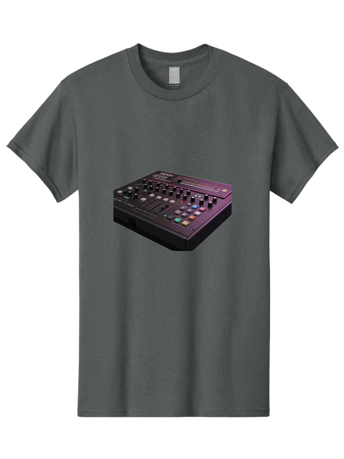 Pioneer-Dj-Ddj-400 Men'S Graphic Tee, 100% Cotton, Comfortable Casual Summer Wear, Machine Washable, Synthesizer, Audio Equipment, Music Production, Sound Design, Electronic Music, Knob Controls, Button Controls, Music Software, Bab195