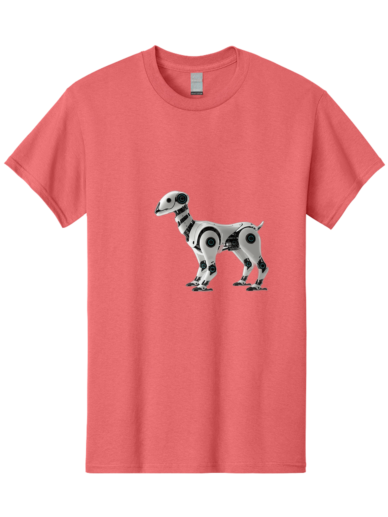 Robot-Dog Men'S Graphic Tee, 100% Cotton, Comfortable Casual Summer Wear, Machine Washable, Robotic Canine, Futuristic Design, Mechanical Pet, Artificial Intelligence, Tech-Savvy, Robotic Limbs, Modern Innovation, Cybernetic Creature, Bab349