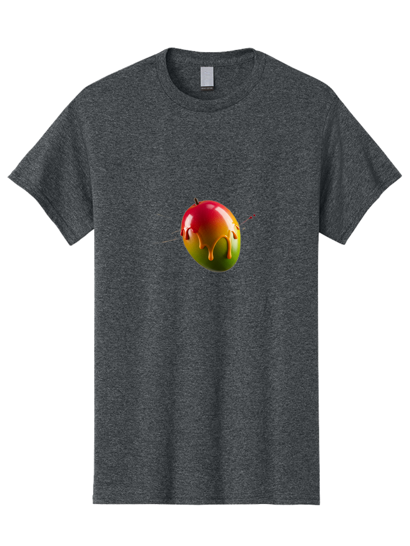 Caramel-Apple Men'S Graphic Tee, 100% Cotton, Comfortable Casual Summer Wear, Machine Washable, Ladybug, Red And Black Ladybug, 3D Illustration, Shiny Ladybug, Ladybug With Orange Liquid, Insect, Ladybug Illustration Bab715