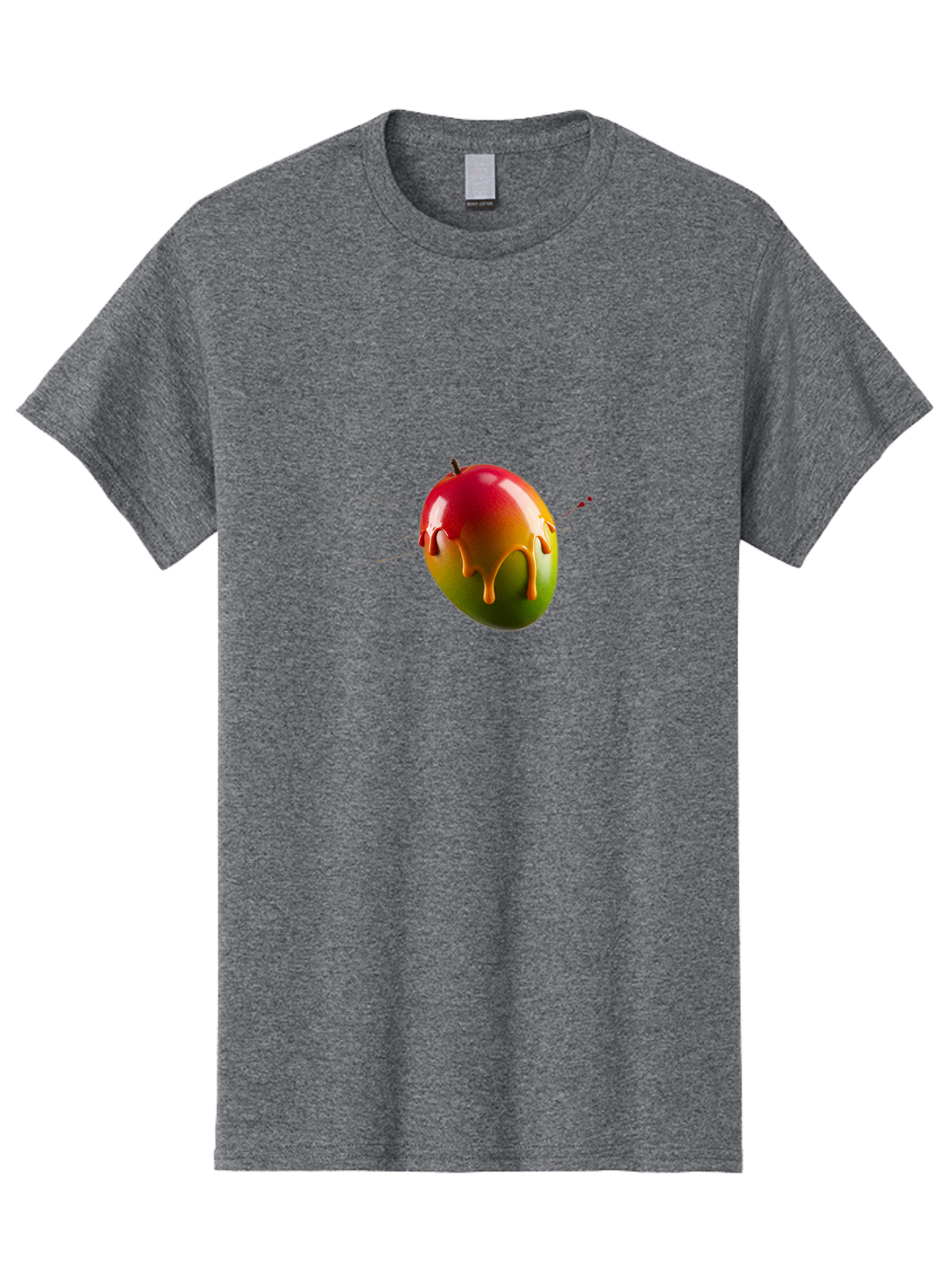 Caramel-Apple Men'S Graphic Tee, 100% Cotton, Comfortable Casual Summer Wear, Machine Washable, Ladybug, Red And Black Ladybug, 3D Illustration, Shiny Ladybug, Ladybug With Orange Liquid, Insect, Ladybug Illustration Bab715