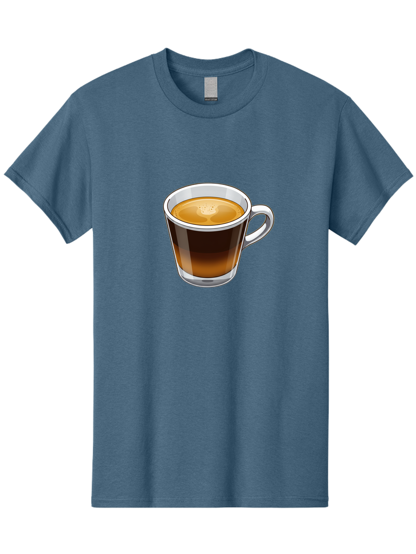 Cup-Of-Coffee-5 Men'S Graphic Tee, 100% Cotton, Comfortable Casual Summer Wear, Machine Washable, Coffee In A Mug, Espresso Cup, Coffee Beverage, Morning Coffee, Caffeine Drink, Hot Beverage, Coffee Culture Bab837