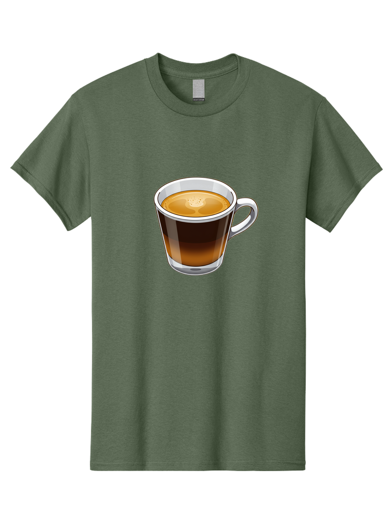 Cup-Of-Coffee-5 Men'S Graphic Tee, 100% Cotton, Comfortable Casual Summer Wear, Machine Washable, Coffee In A Mug, Espresso Cup, Coffee Beverage, Morning Coffee, Caffeine Drink, Hot Beverage, Coffee Culture Bab837