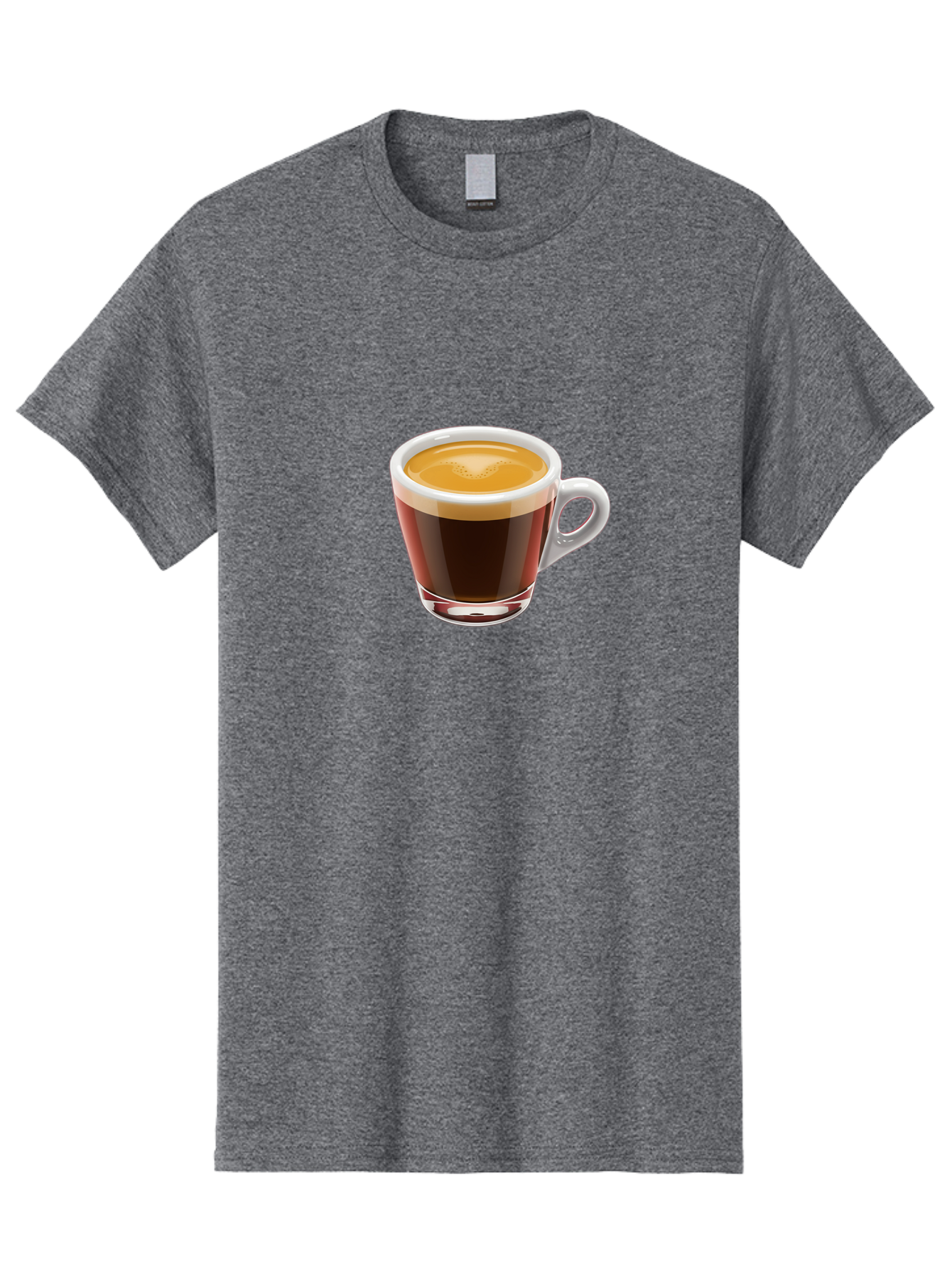 Cup-Of-Coffee-6 Men'S Graphic Tee, 100% Cotton, Comfortable Casual Summer Wear, Machine Washable, Coffee Cup, Espresso, Frothy Milk, Coffee Drink, Morning Coffee, Hot Beverage, Rich Flavor, Dark Coffee, Creamy Texture, Coffee Culture Bab838