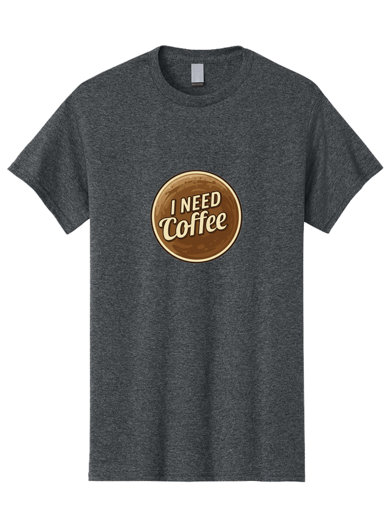 I-Need-Coffee-7 Men'S Graphic Tee, 100% Cotton, Comfortable Casual Summer Wear, Machine Washable, Coffee Cup, Coffee Lover, Need Coffee, Caffeine Fix, Morning Motivation, Coffee Break, Coffee Addiction, Coffee Culture Bac071