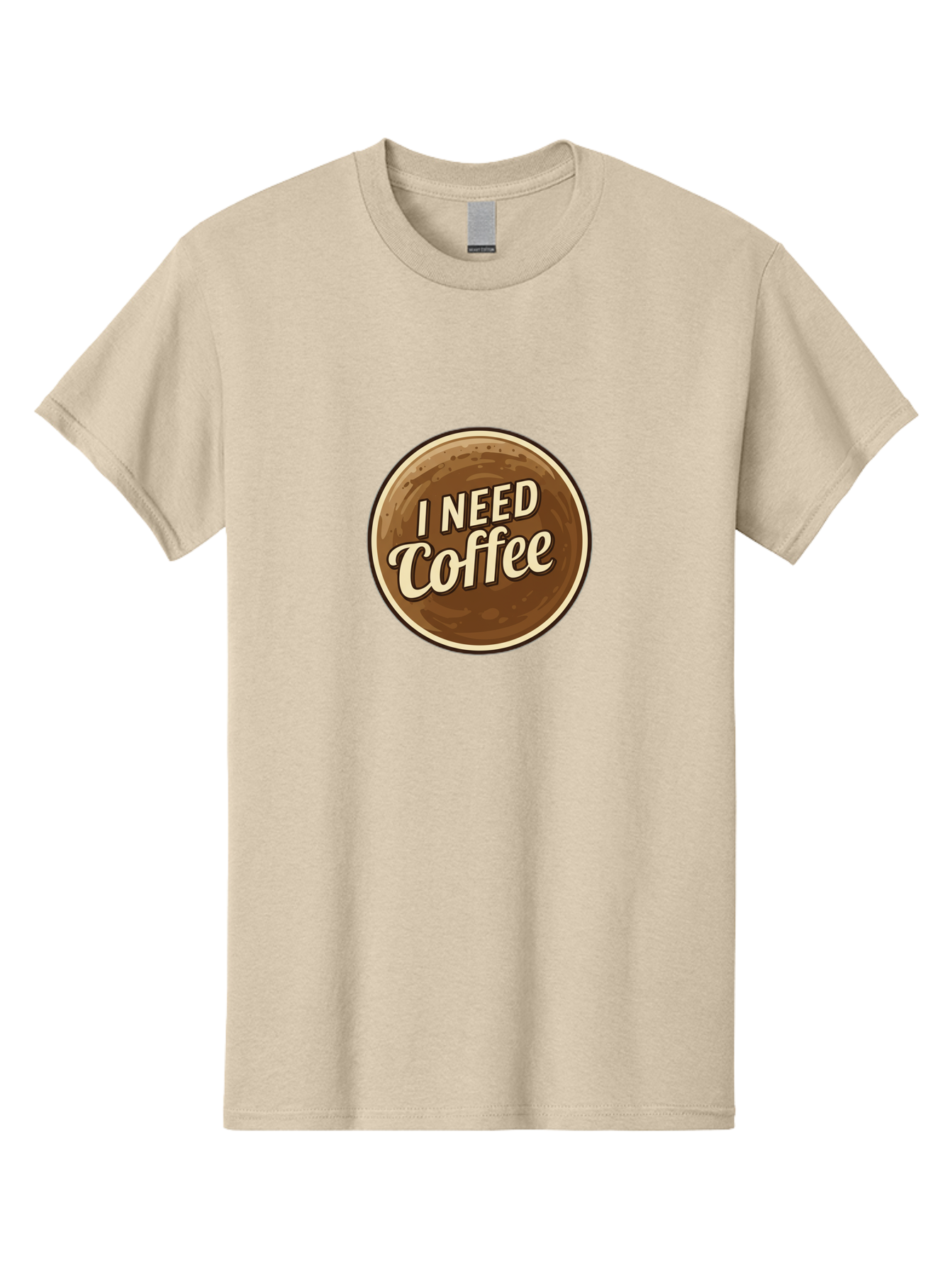 I-Need-Coffee-7 Men'S Graphic Tee, 100% Cotton, Comfortable Casual Summer Wear, Machine Washable, Coffee Cup, Coffee Lover, Need Coffee, Caffeine Fix, Morning Motivation, Coffee Break, Coffee Addiction, Coffee Culture Bac071