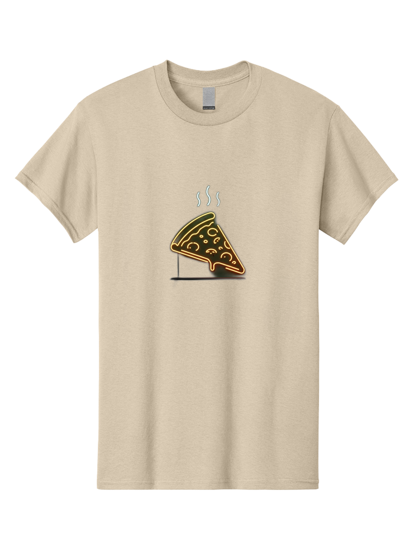 Pizza-Slice-24 Men'S Graphic Tee, 100% Cotton, Comfortable Casual Summer Wear, Machine Washable, Pizza Slice, Delicious Food, Italian Cuisine, Hot Meal, Melted Cheese, Savory Toppings, Crispy Crust, Appetizing, Hungry, Foodie Bac285