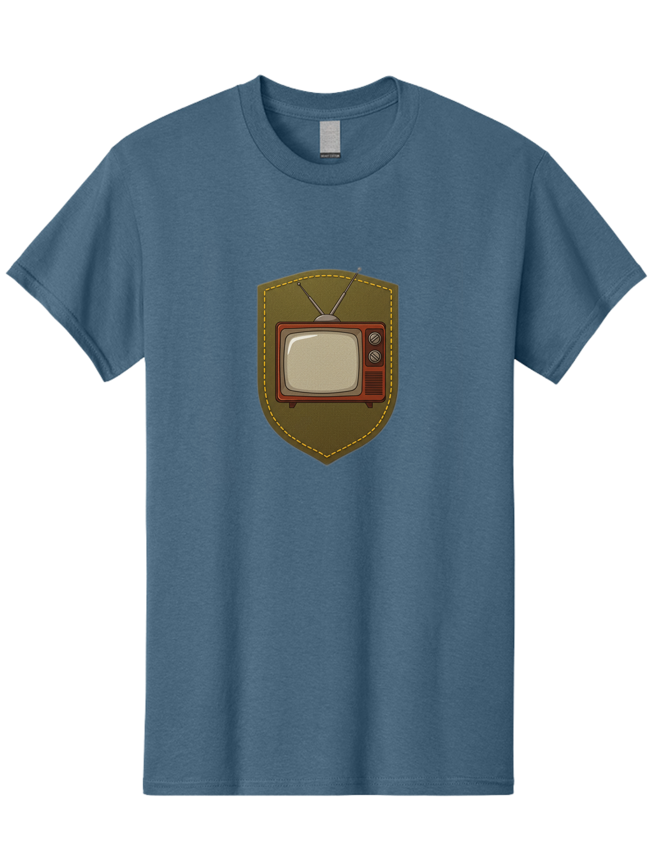 Vintage-Tv-1 Men'S Graphic Tee, 100% Cotton, Comfortable Casual Summer Wear, Machine Washable, Vintage Television, Retro Tv, Classic Screen, Old-School Technology, Nostalgic Entertainment, Retro Electronics, Vintage Gadget, Old Tv Set, Bac549