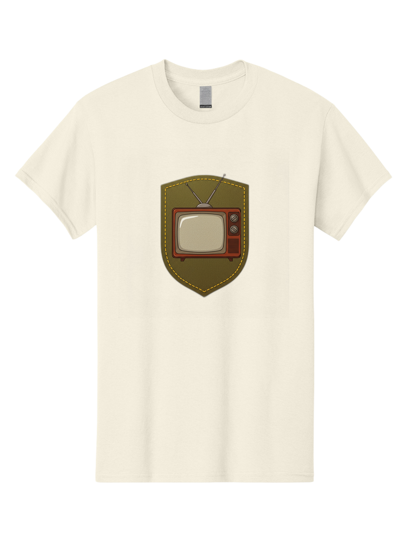Vintage-Tv-1 Men'S Graphic Tee, 100% Cotton, Comfortable Casual Summer Wear, Machine Washable, Vintage Television, Retro Tv, Classic Screen, Old-School Technology, Nostalgic Entertainment, Retro Electronics, Vintage Gadget, Old Tv Set, Bac549