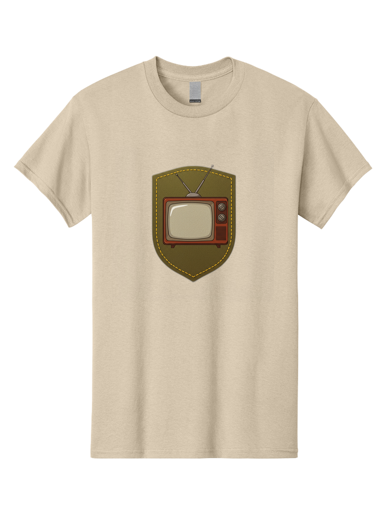 Vintage-Tv-1 Men'S Graphic Tee, 100% Cotton, Comfortable Casual Summer Wear, Machine Washable, Vintage Television, Retro Tv, Classic Screen, Old-School Technology, Nostalgic Entertainment, Retro Electronics, Vintage Gadget, Old Tv Set, Bac549