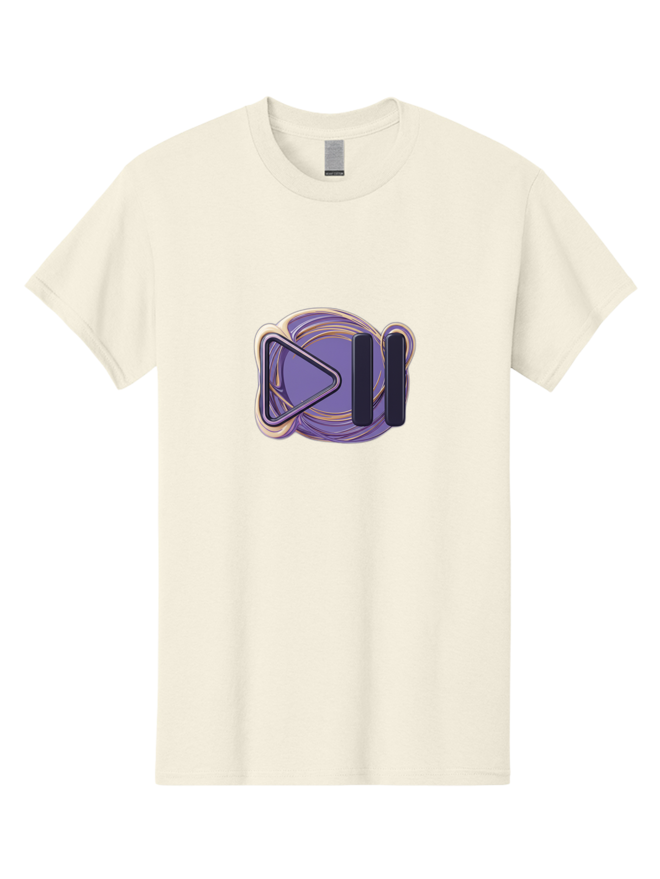 Virtual-Reality-Headset Men'S Graphic Tee, 100% Cotton, Comfortable Casual Summer Wear, Machine Washable, Virtual Reality Headset, Vr Technology, Purple Design, Metallic Accents, Futuristic Style, Gaming Accessory, Immersive Experience, Bac552