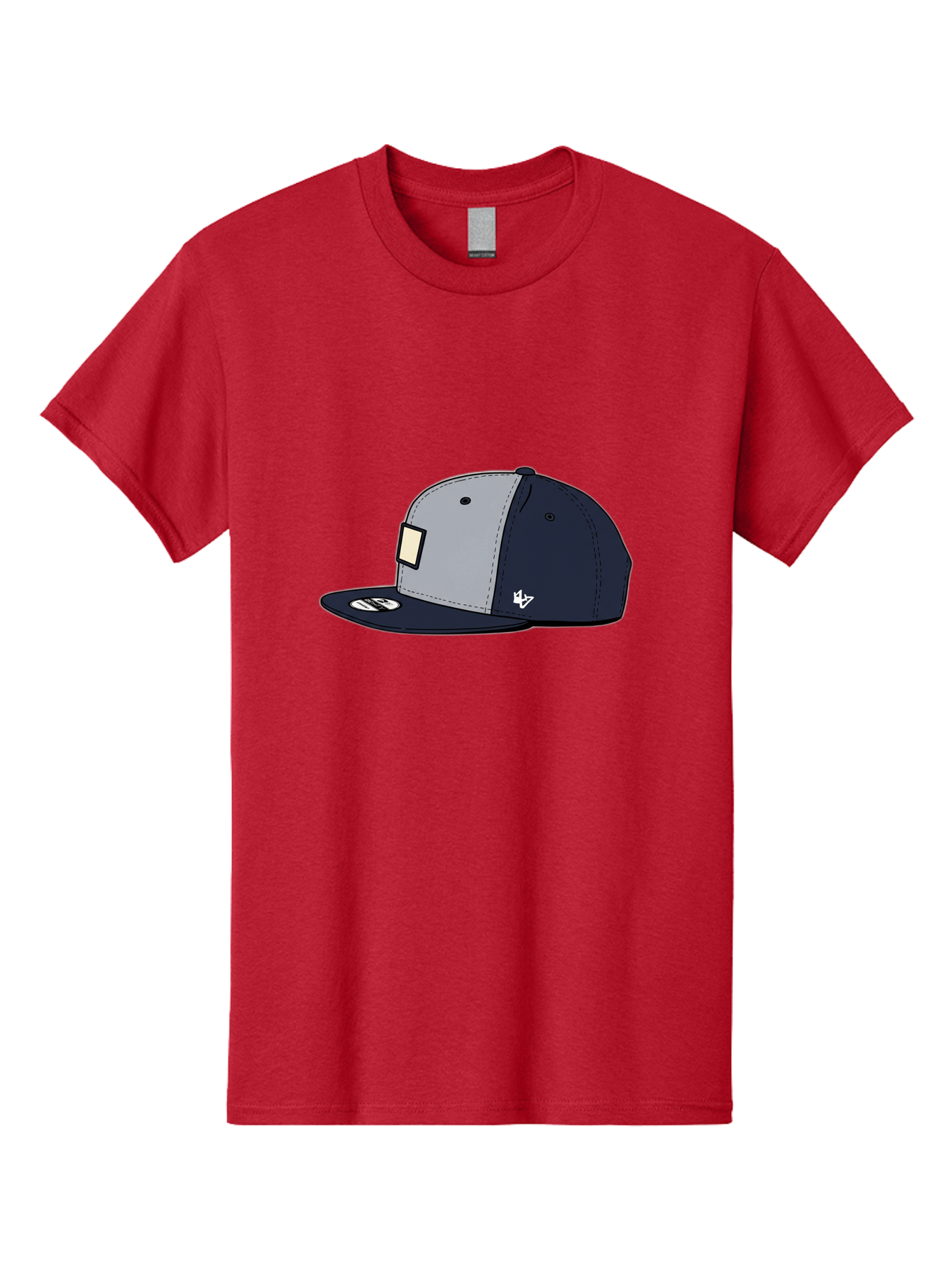 47-Snapback-Hat Men'S Graphic Tee, 100% Cotton, Comfortable Casual Summer Wear, Machine Washable, Baseball Cap, Snapback Hat, 47 Brand Clothing, Streetwear Fashion, Casual Style, Navy Blue Cap, Grey And Navy Color Combination, White Logo, Bac577
