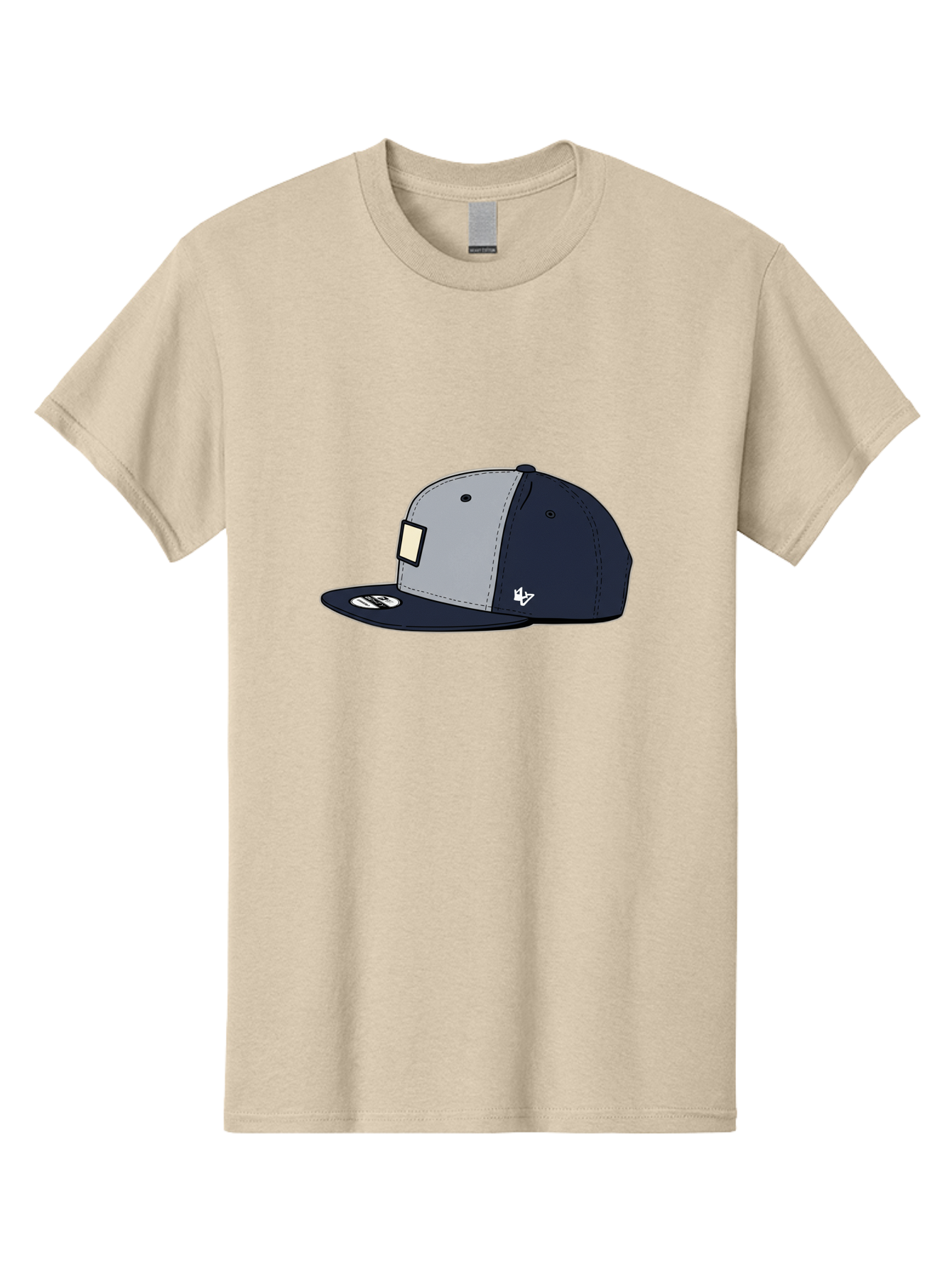 47-Snapback-Hat Men'S Graphic Tee, 100% Cotton, Comfortable Casual Summer Wear, Machine Washable, Baseball Cap, Snapback Hat, 47 Brand Clothing, Streetwear Fashion, Casual Style, Navy Blue Cap, Grey And Navy Color Combination, White Logo, Bac577