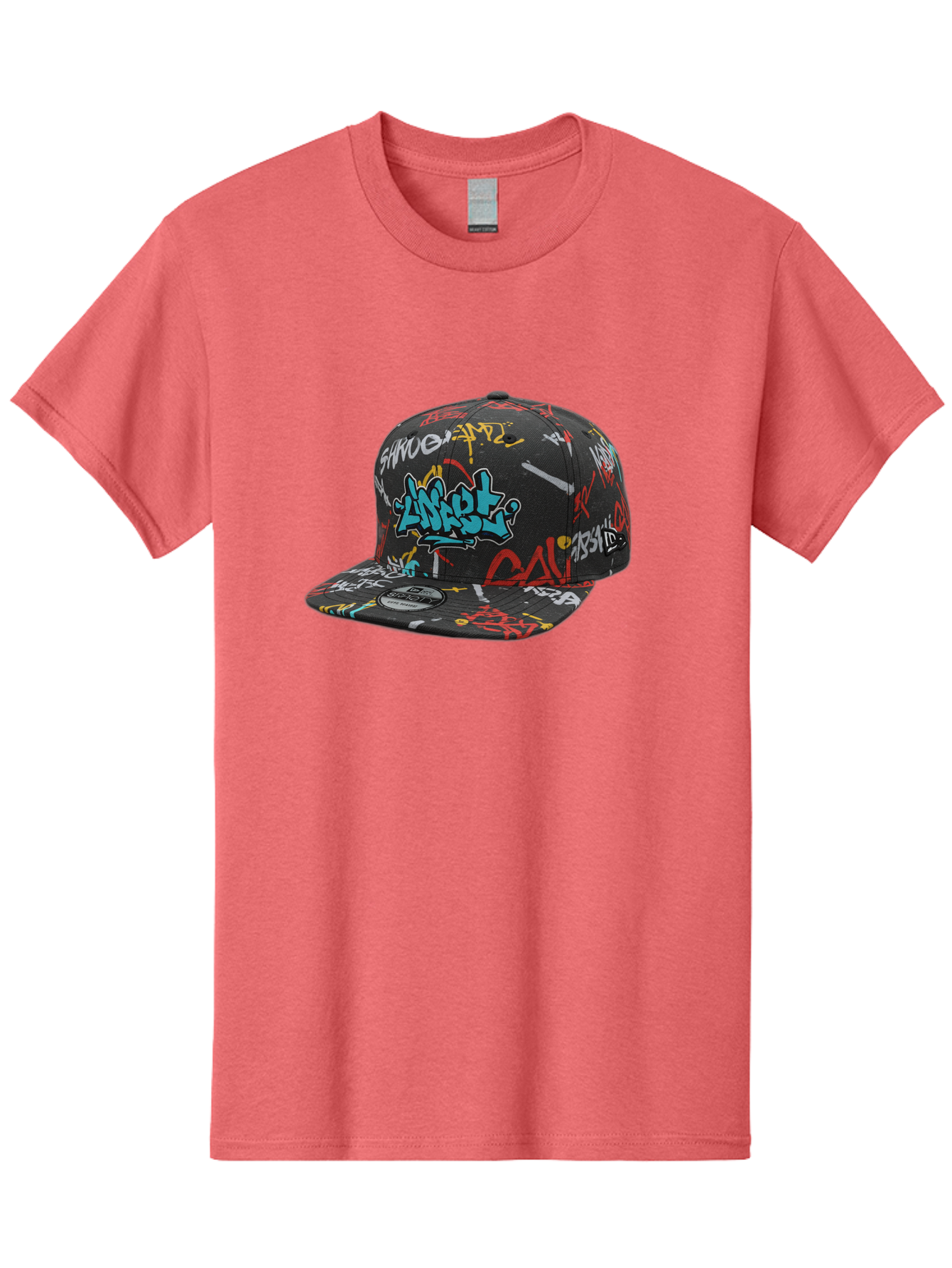 Anarchy-Baseball-Cap Men'S Graphic Tee, 100% Cotton, Comfortable Casual Summer Wear, Machine Washable, Graffiti Art, Streetwear Fashion, Custom Hats, Urban Style, Colorful Designs, Casual Wear, Hip Hop Culture, Snapback Cap, Street Art, Bac585