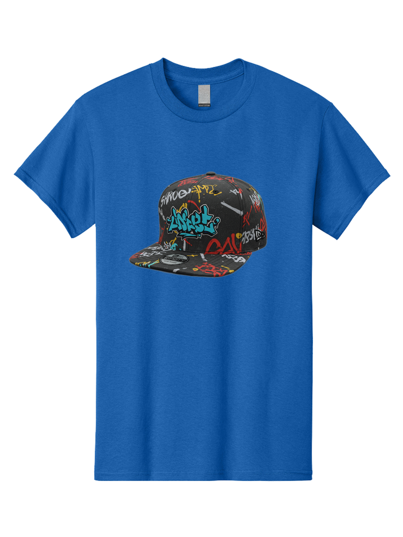 Anarchy-Baseball-Cap Men'S Graphic Tee, 100% Cotton, Comfortable Casual Summer Wear, Machine Washable, Graffiti Art, Streetwear Fashion, Custom Hats, Urban Style, Colorful Designs, Casual Wear, Hip Hop Culture, Snapback Cap, Street Art, Bac585