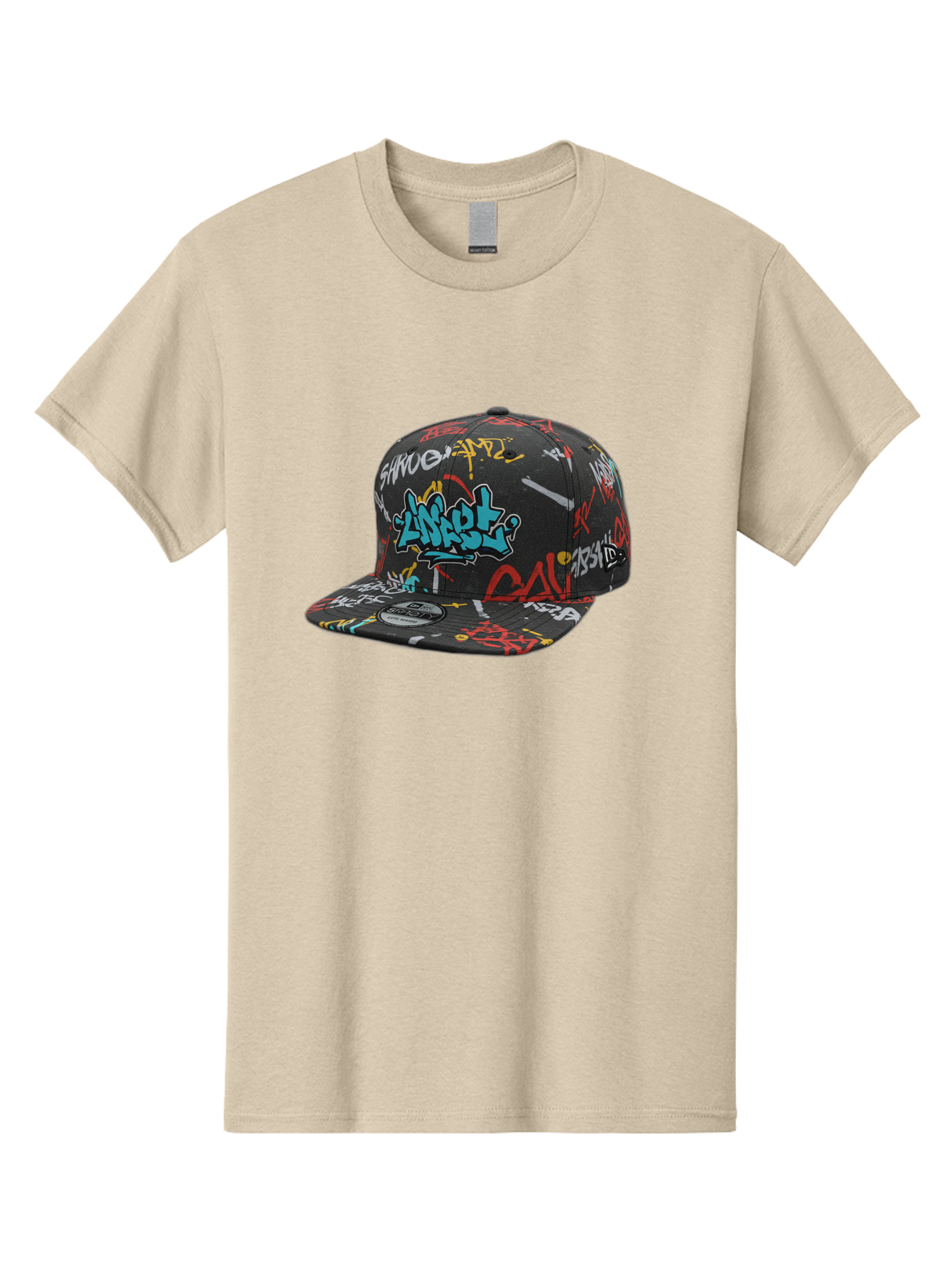 Anarchy-Baseball-Cap Men'S Graphic Tee, 100% Cotton, Comfortable Casual Summer Wear, Machine Washable, Graffiti Art, Streetwear Fashion, Custom Hats, Urban Style, Colorful Designs, Casual Wear, Hip Hop Culture, Snapback Cap, Street Art, Bac585