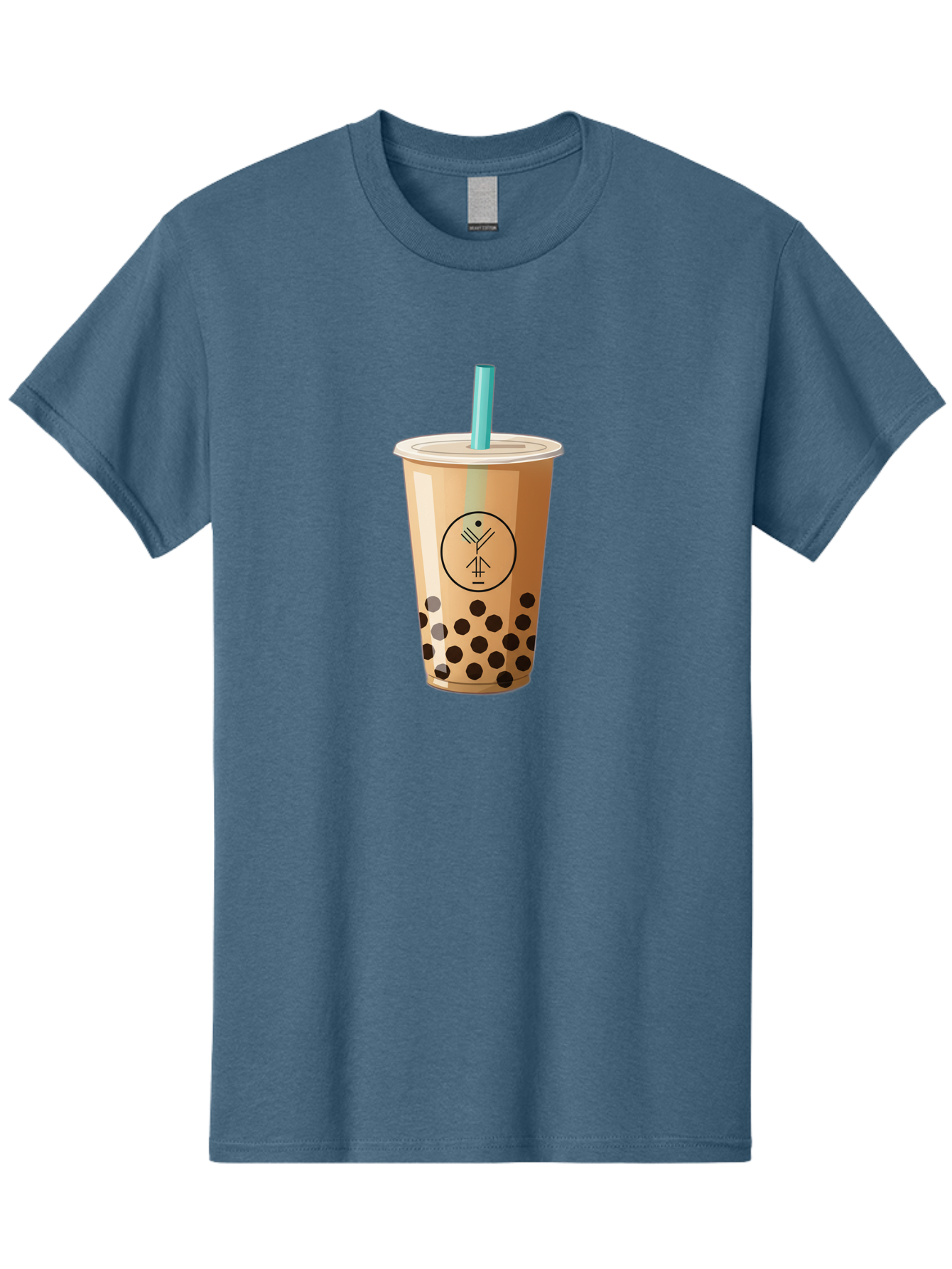 Boba-Tea-5 Men'S Graphic Tee, 100% Cotton, Comfortable Casual Summer Wear, Machine Washable, Milk Tea, Boba Drink, Bubble Tea, Tea With Tapioca Pearls, Cold Beverage, Refreshing Drink, Asian-Inspired, Trendy Drink, Iced Tea, Creamy Texture, Bac663