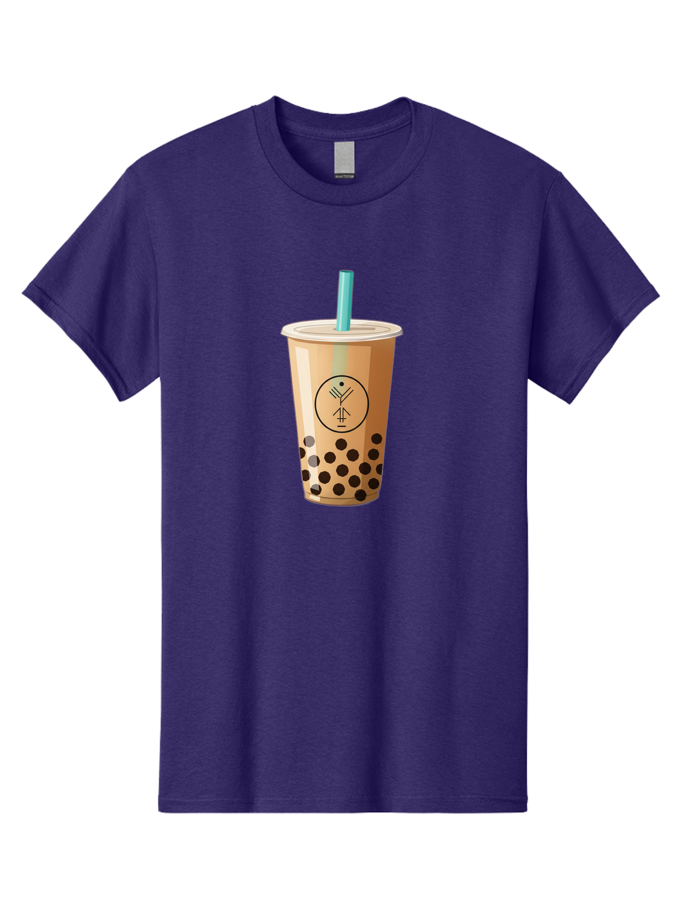 Boba-Tea-5 Men'S Graphic Tee, 100% Cotton, Comfortable Casual Summer Wear, Machine Washable, Milk Tea, Boba Drink, Bubble Tea, Tea With Tapioca Pearls, Cold Beverage, Refreshing Drink, Asian-Inspired, Trendy Drink, Iced Tea, Creamy Texture, Bac663