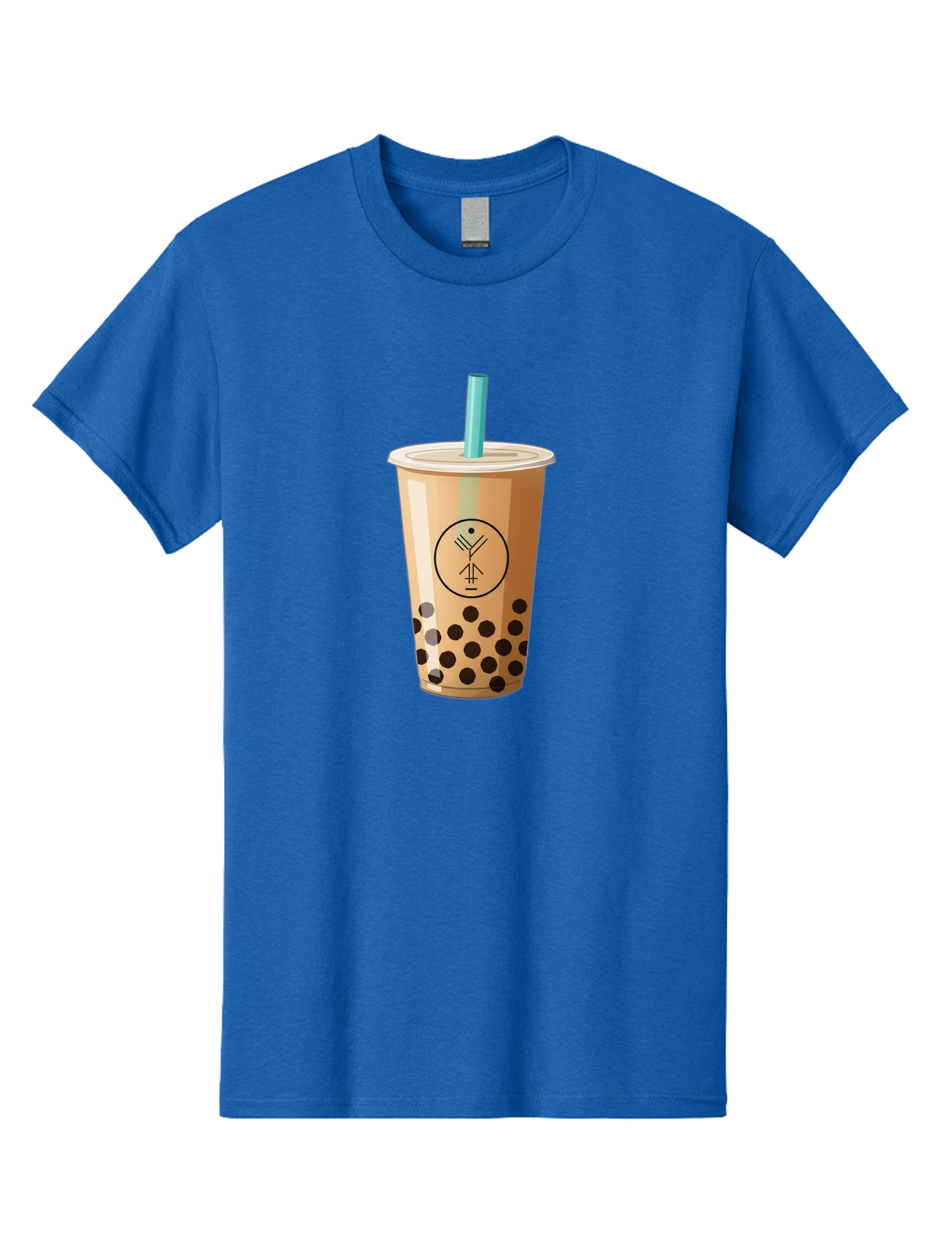 Boba-Tea-5 Men'S Graphic Tee, 100% Cotton, Comfortable Casual Summer Wear, Machine Washable, Milk Tea, Boba Drink, Bubble Tea, Tea With Tapioca Pearls, Cold Beverage, Refreshing Drink, Asian-Inspired, Trendy Drink, Iced Tea, Creamy Texture, Bac663