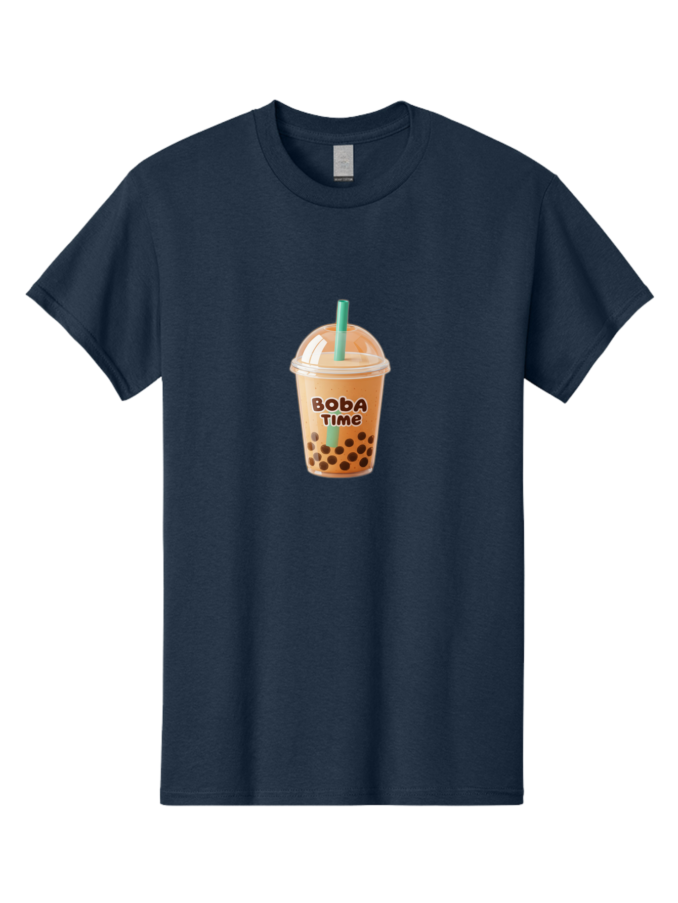 Boba-Time Men'S Graphic Tee, 100% Cotton, Comfortable Casual Summer Wear, Machine Washable, Boba Tea, Bubble Tea, Milk Tea, Tapioca Pearls, Tea Drink, Boba Time, Tea Culture, Milk Tea Lover, Boba Drink, Tea Time, Bubble Tea Lover Bac674