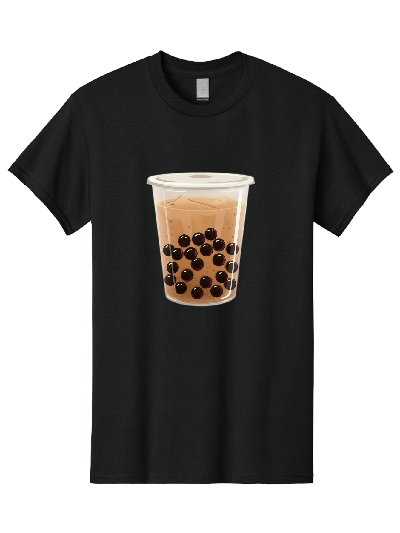 Bubble-Milk-Tea-3 Men'S Graphic Tee, 100% Cotton, Comfortable Casual Summer Wear, Machine Washable, Boba Tea, Bubble Tea, Milk Tea, Tapioca Pearls, Iced Tea, Refreshing Drink, Cold Beverage, Popular Drink, Trendy Beverage, Boba Bac685