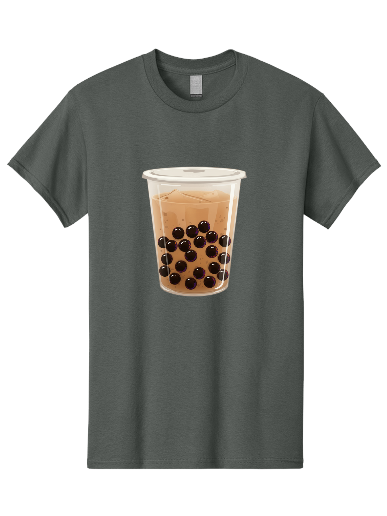 Bubble-Milk-Tea-3 Men'S Graphic Tee, 100% Cotton, Comfortable Casual Summer Wear, Machine Washable, Boba Tea, Bubble Tea, Milk Tea, Tapioca Pearls, Iced Tea, Refreshing Drink, Cold Beverage, Popular Drink, Trendy Beverage, Boba Bac685