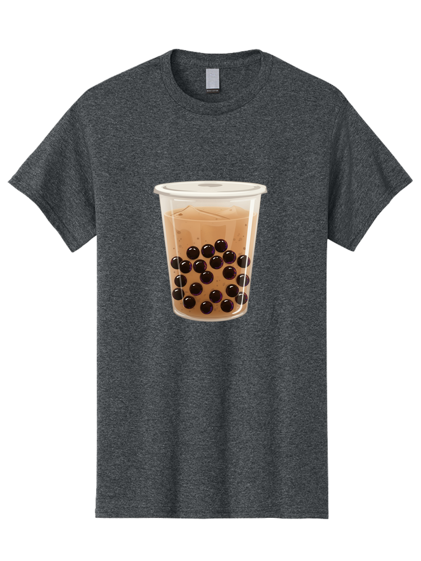 Bubble-Milk-Tea-3 Men'S Graphic Tee, 100% Cotton, Comfortable Casual Summer Wear, Machine Washable, Boba Tea, Bubble Tea, Milk Tea, Tapioca Pearls, Iced Tea, Refreshing Drink, Cold Beverage, Popular Drink, Trendy Beverage, Boba Bac685