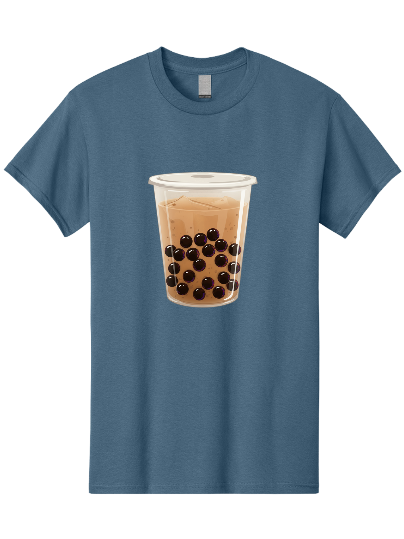 Bubble-Milk-Tea-3 Men'S Graphic Tee, 100% Cotton, Comfortable Casual Summer Wear, Machine Washable, Boba Tea, Bubble Tea, Milk Tea, Tapioca Pearls, Iced Tea, Refreshing Drink, Cold Beverage, Popular Drink, Trendy Beverage, Boba Bac685