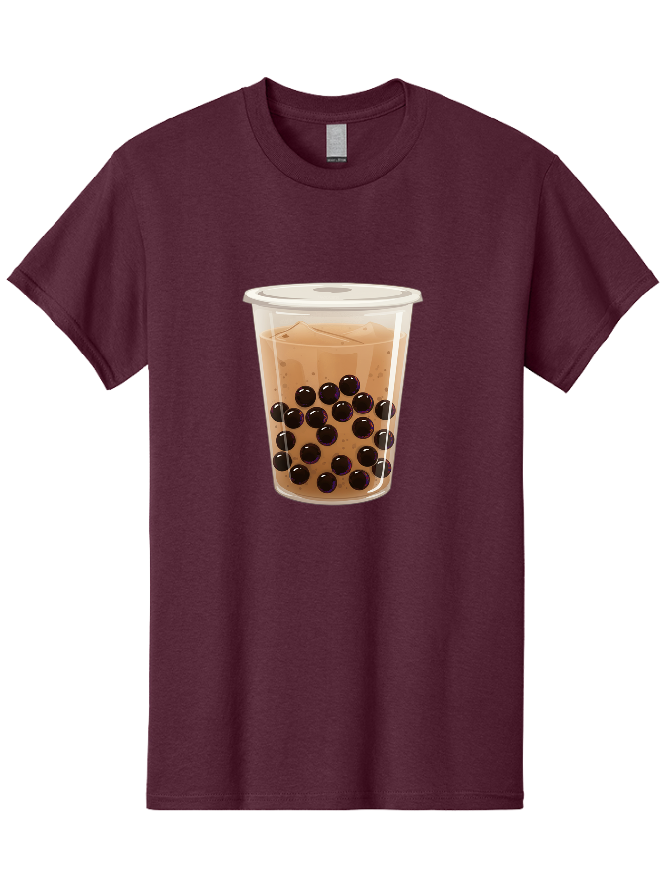 Bubble-Milk-Tea-3 Men'S Graphic Tee, 100% Cotton, Comfortable Casual Summer Wear, Machine Washable, Boba Tea, Bubble Tea, Milk Tea, Tapioca Pearls, Iced Tea, Refreshing Drink, Cold Beverage, Popular Drink, Trendy Beverage, Boba Bac685