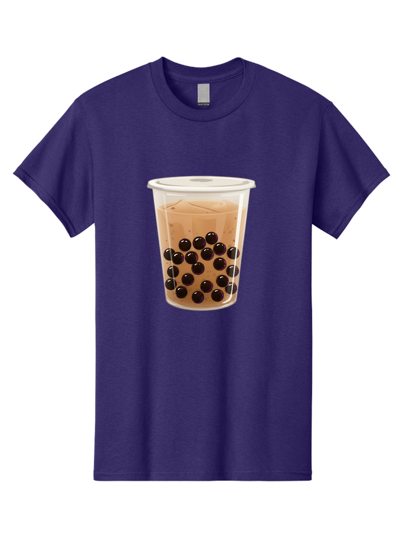 Bubble-Milk-Tea-3 Men'S Graphic Tee, 100% Cotton, Comfortable Casual Summer Wear, Machine Washable, Boba Tea, Bubble Tea, Milk Tea, Tapioca Pearls, Iced Tea, Refreshing Drink, Cold Beverage, Popular Drink, Trendy Beverage, Boba Bac685