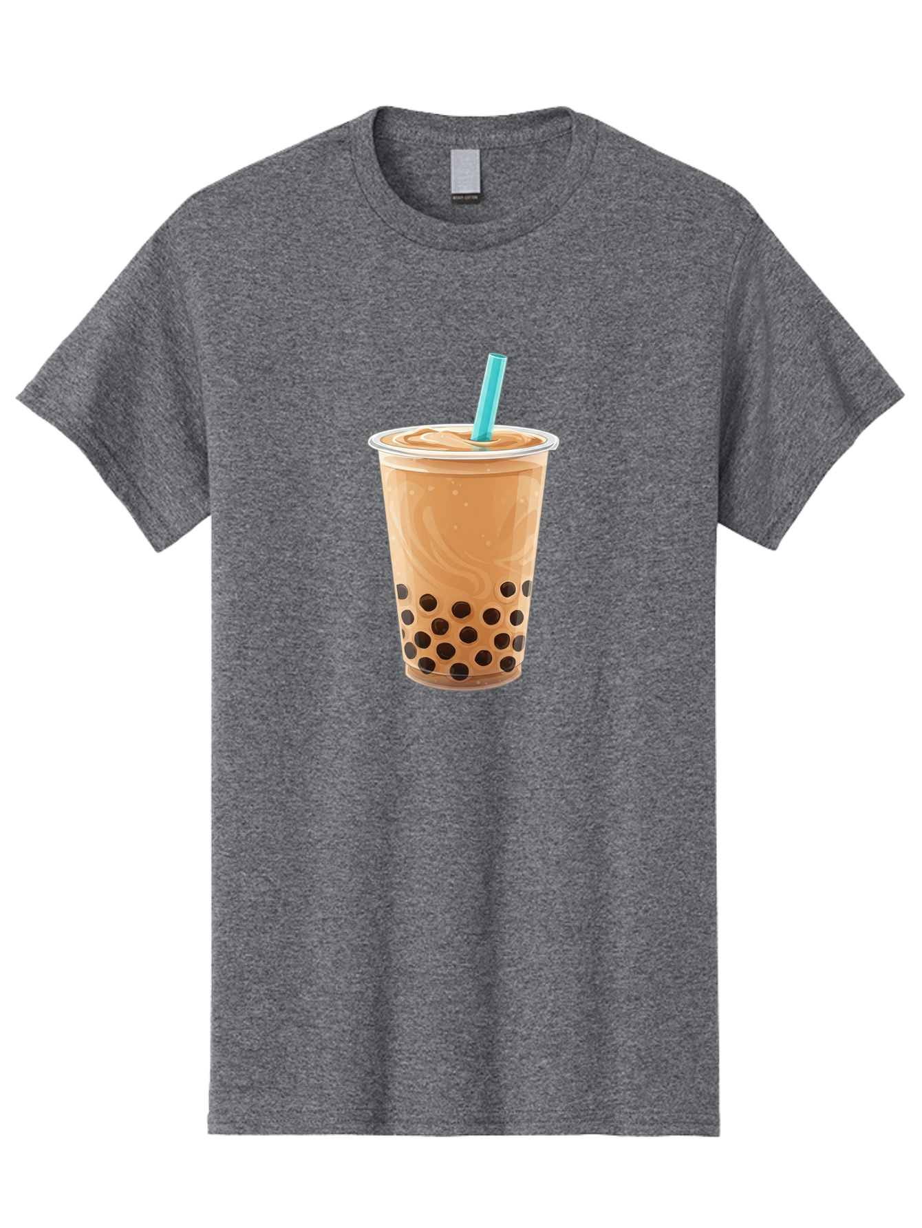 Bubble-Tea-6 Men'S Graphic Tee, 100% Cotton, Comfortable Casual Summer Wear, Machine Washable, Boba Tea, Milk Tea, Bubble Tea, Tea Drink, Tapioca Pearls, Cold Beverage, Refreshing Drink, Tea Culture, Trendy Drink Bac708