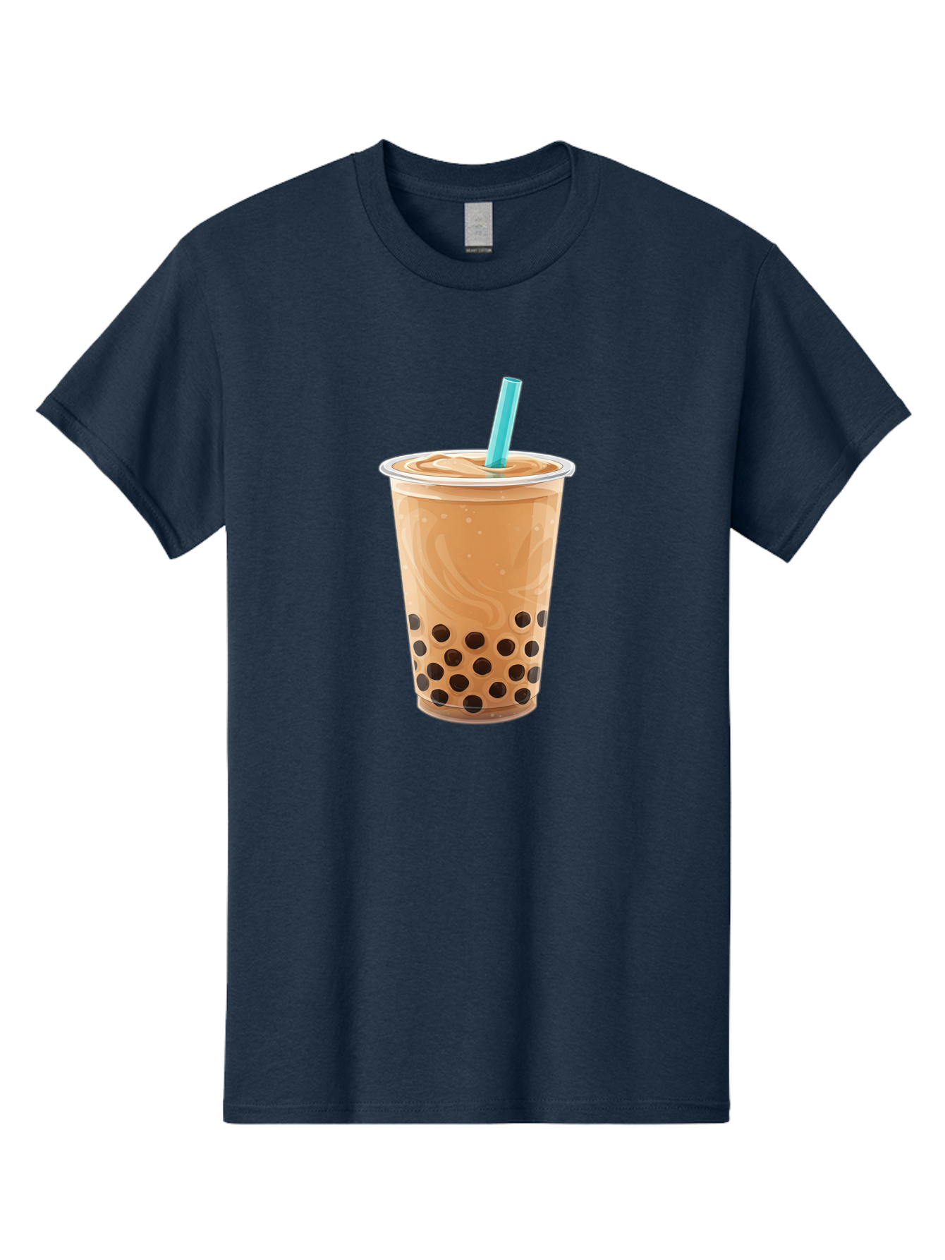 Bubble-Tea-6 Men'S Graphic Tee, 100% Cotton, Comfortable Casual Summer Wear, Machine Washable, Boba Tea, Milk Tea, Bubble Tea, Tea Drink, Tapioca Pearls, Cold Beverage, Refreshing Drink, Tea Culture, Trendy Drink Bac708