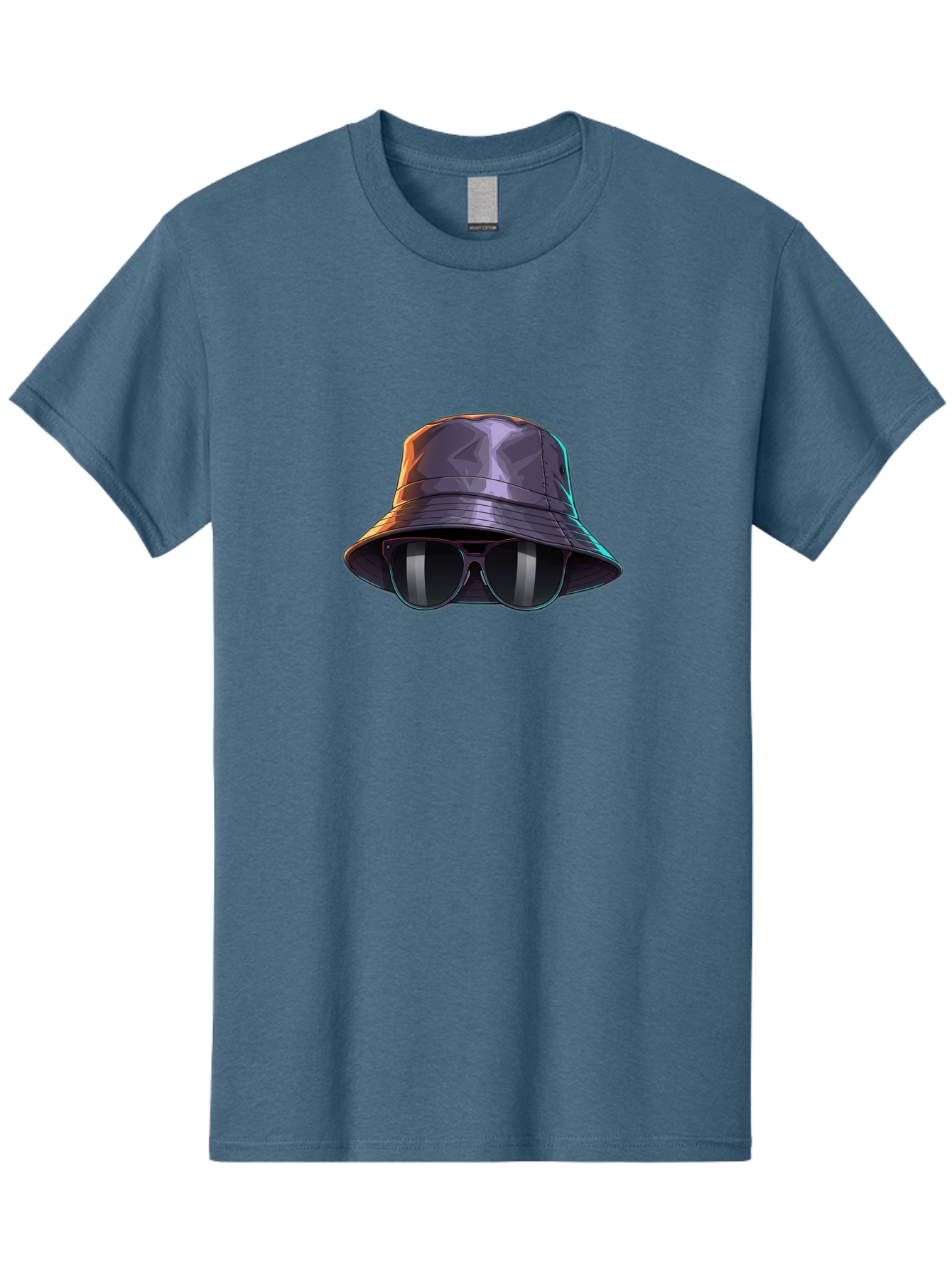 Bucket-Hat-And-Sunglasses-1 Men'S Graphic Tee, 100% Cotton, Comfortable Casual Summer Wear, Machine Washable, Stylish Accessories, Fashion Trends, Chic Sunglasses, Trendy Bucket Hat, Stylish Eyewear, Cool Shades, Fashion Accessories, Bac715