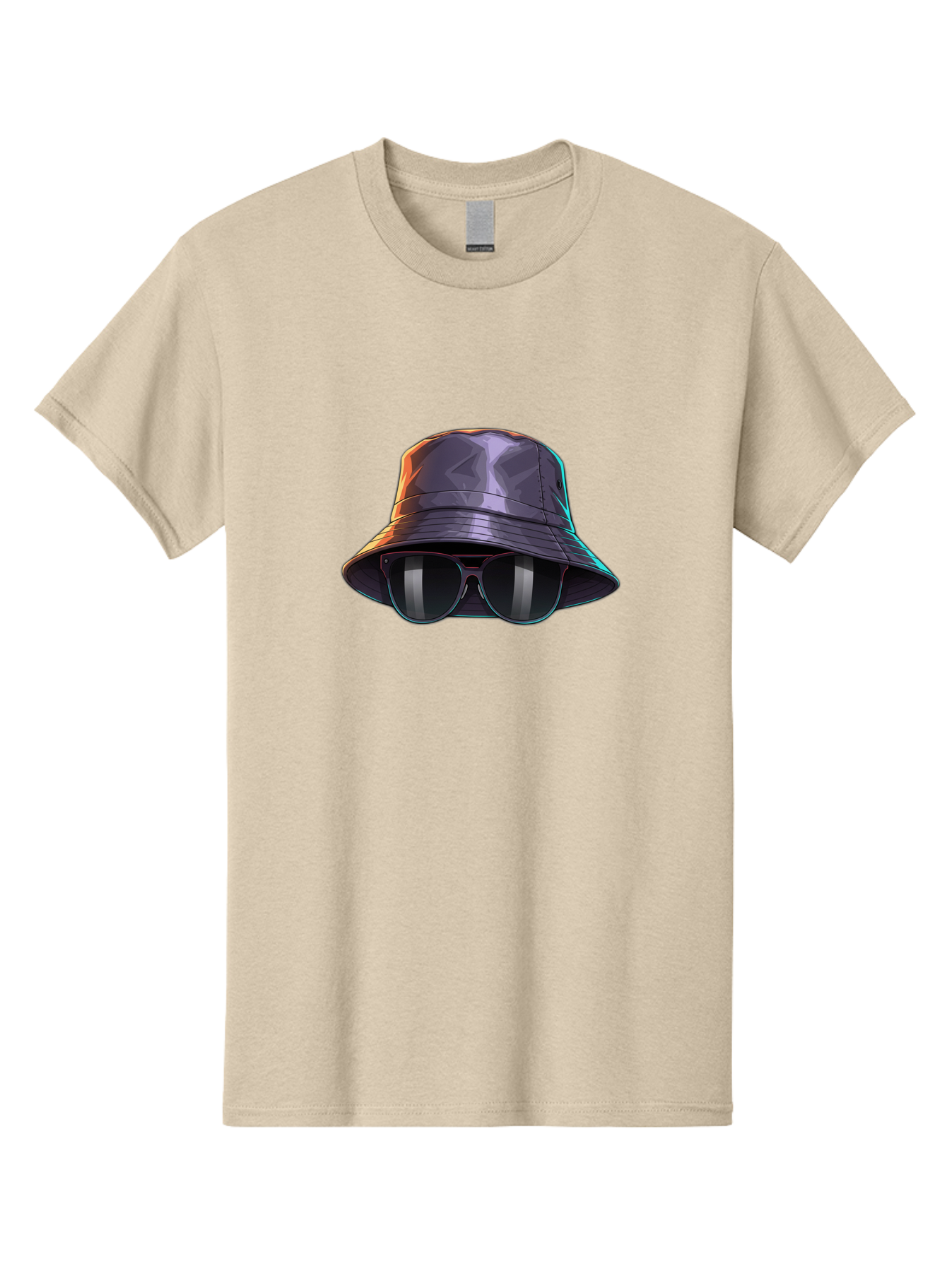 Bucket-Hat-And-Sunglasses-1 Men'S Graphic Tee, 100% Cotton, Comfortable Casual Summer Wear, Machine Washable, Stylish Accessories, Fashion Trends, Chic Sunglasses, Trendy Bucket Hat, Stylish Eyewear, Cool Shades, Fashion Accessories, Bac715