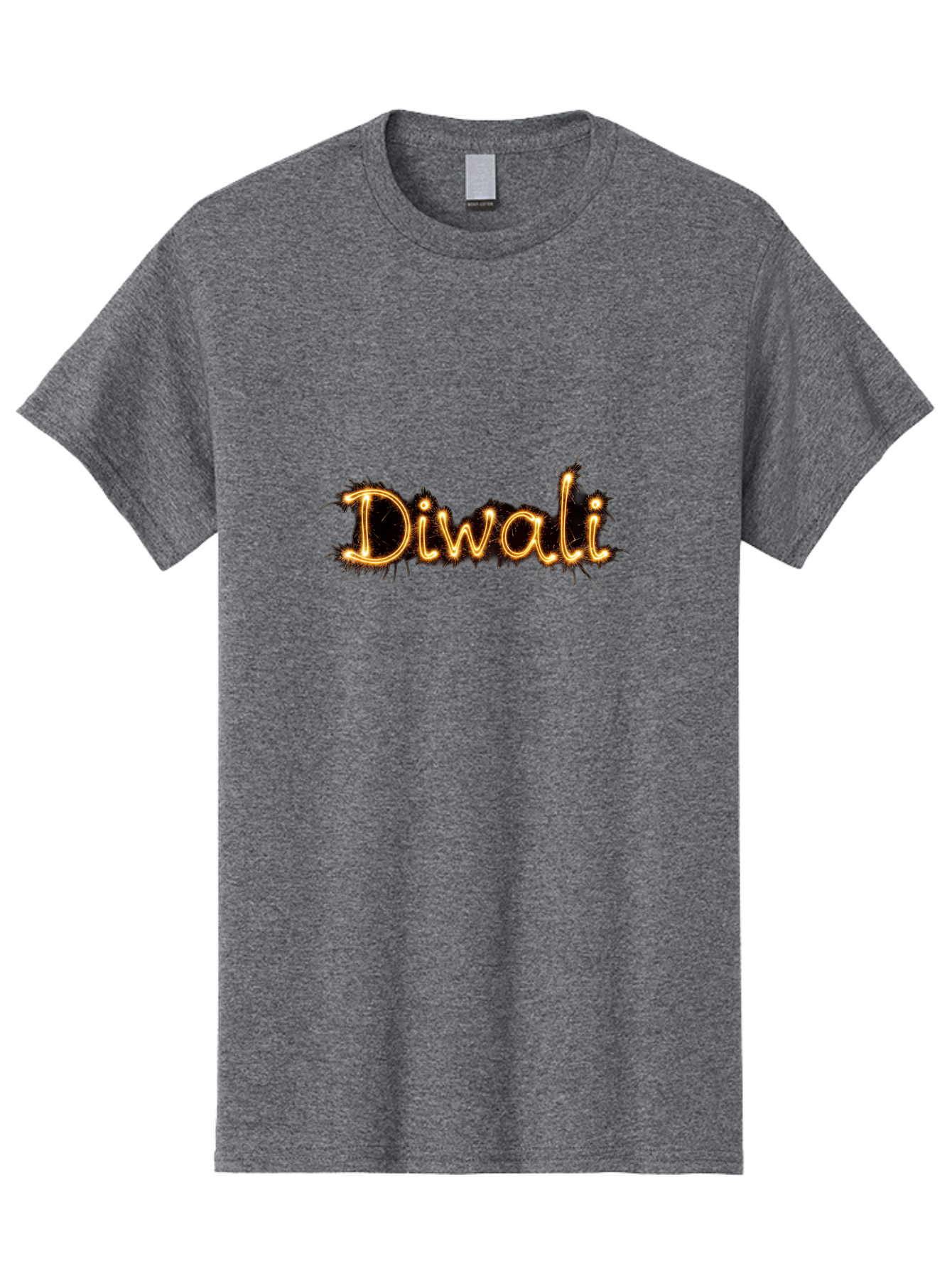 Diwali Men'S Graphic Tee, 100% Cotton, Comfortable Casual Summer Wear, Machine Washable, Diwali Festival, Celebration Of Lights, Vibrant Diwali Graphics, Festive Decorations, Firework Design, Indian Culture, Diwali Greetings Bad008