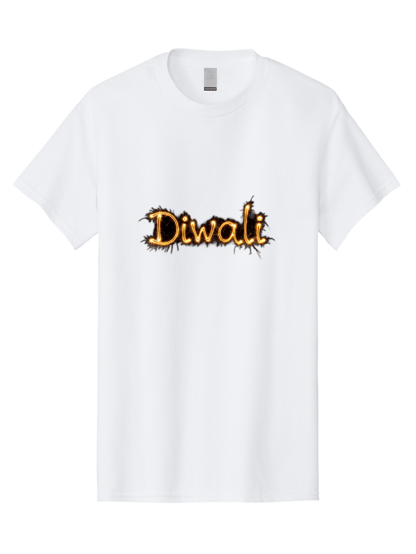 Diwali Men'S Graphic Tee, 100% Cotton, Comfortable Casual Summer Wear, Machine Washable, Diwali Festival, Celebration Of Lights, Vibrant Diwali Graphics, Festive Decorations, Firework Design, Indian Culture, Diwali Greetings Bad008