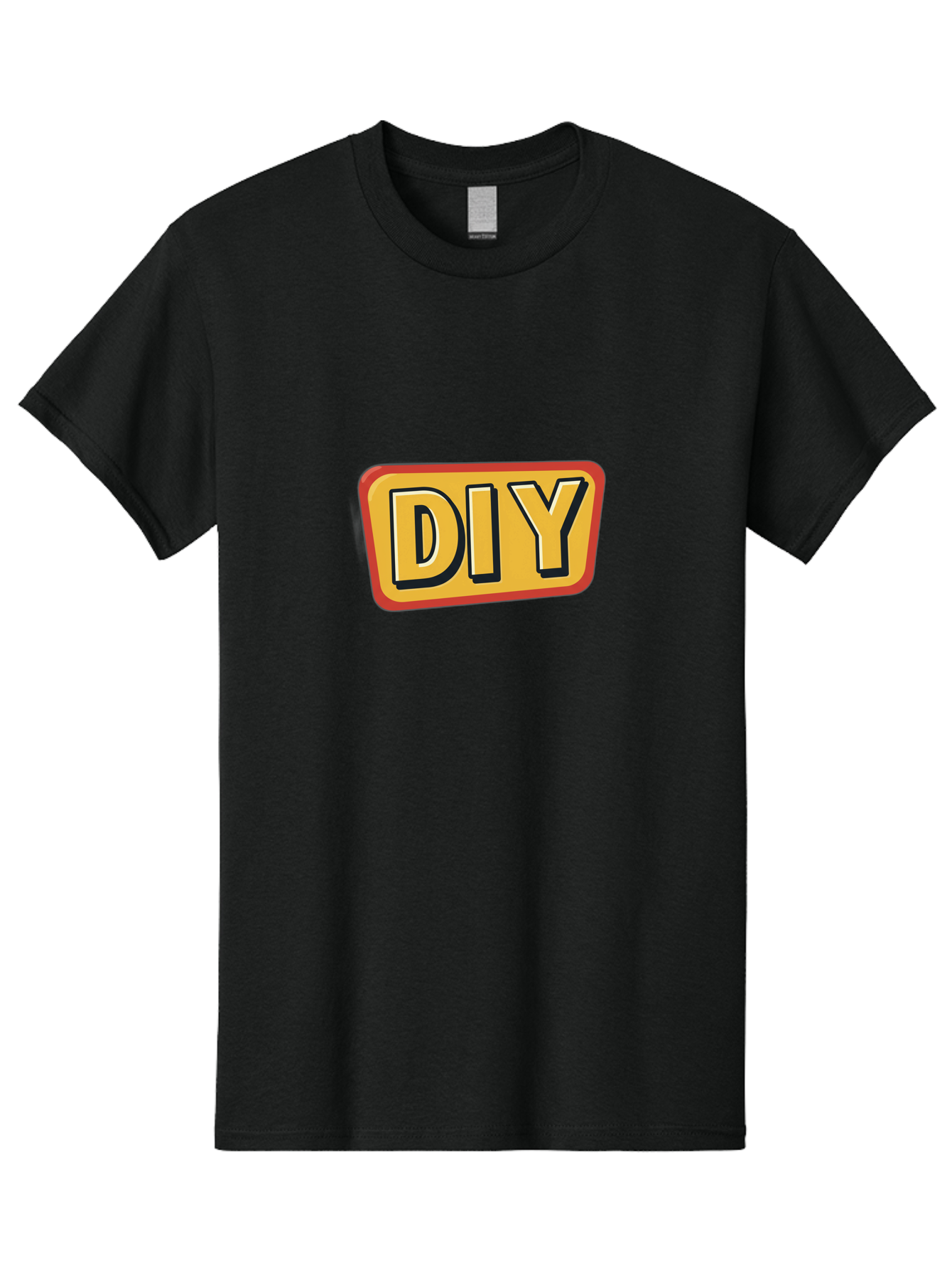 Diy-3 Men'S Graphic Tee, 100% Cotton, Comfortable Casual Summer Wear, Machine Washable, Diy Sign, Handyman Tips, Home Improvement, Crafting Ideas, Self-Sufficiency, Creativity, Customization, Tutorials, Handmade, Diy Projects Bad011