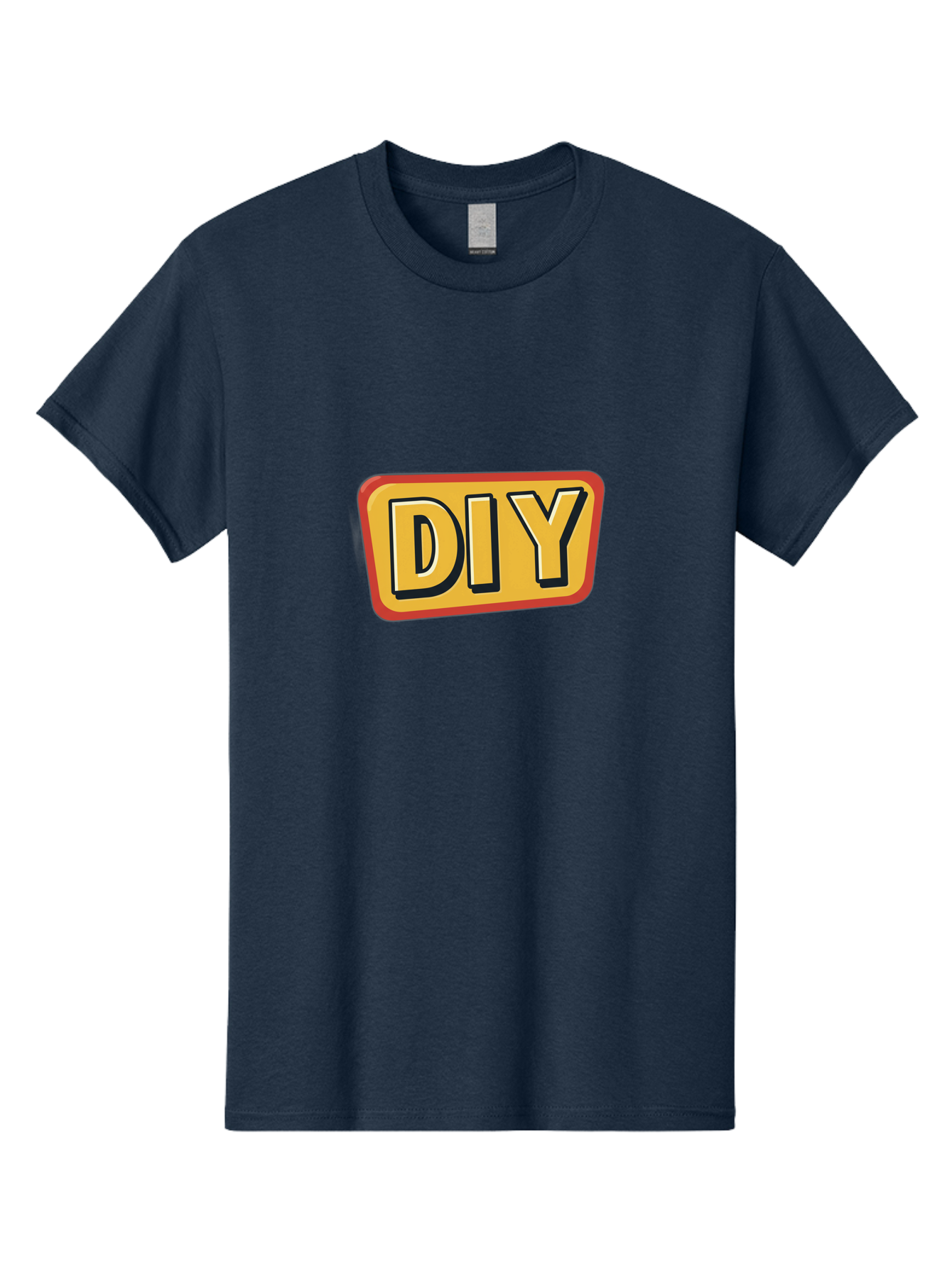 Diy-3 Men'S Graphic Tee, 100% Cotton, Comfortable Casual Summer Wear, Machine Washable, Diy Sign, Handyman Tips, Home Improvement, Crafting Ideas, Self-Sufficiency, Creativity, Customization, Tutorials, Handmade, Diy Projects Bad011