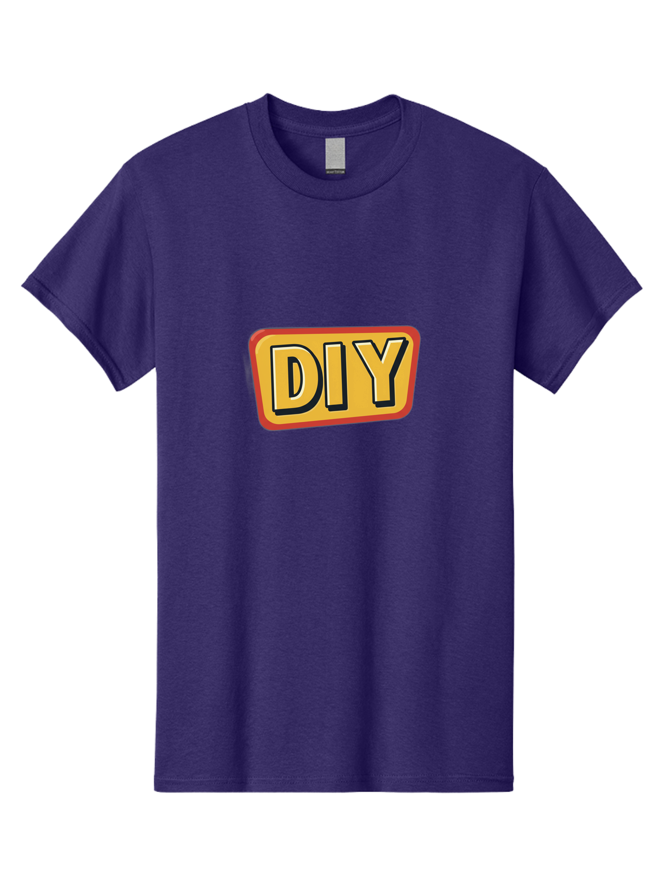Diy-3 Men'S Graphic Tee, 100% Cotton, Comfortable Casual Summer Wear, Machine Washable, Diy Sign, Handyman Tips, Home Improvement, Crafting Ideas, Self-Sufficiency, Creativity, Customization, Tutorials, Handmade, Diy Projects Bad011