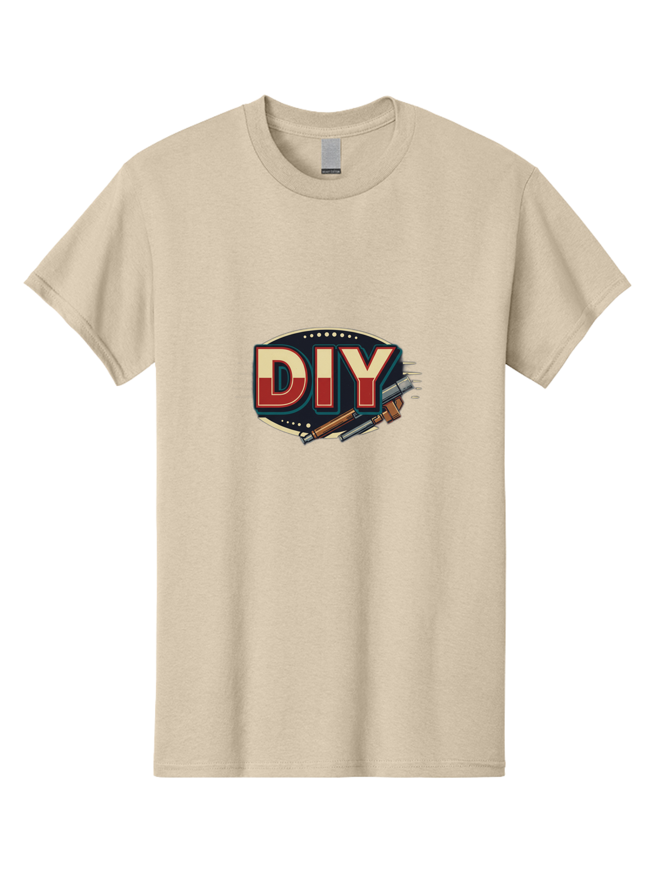 Diy-4 Men'S Graphic Tee, 100% Cotton, Comfortable Casual Summer Wear, Machine Washable, Diy Projects, Home Improvement, Crafting, Tools, Pens, Pencils, Creativity, Art Supplies, Diy Tutorials, Handmade Crafts, Diy Inspiration Bad012
