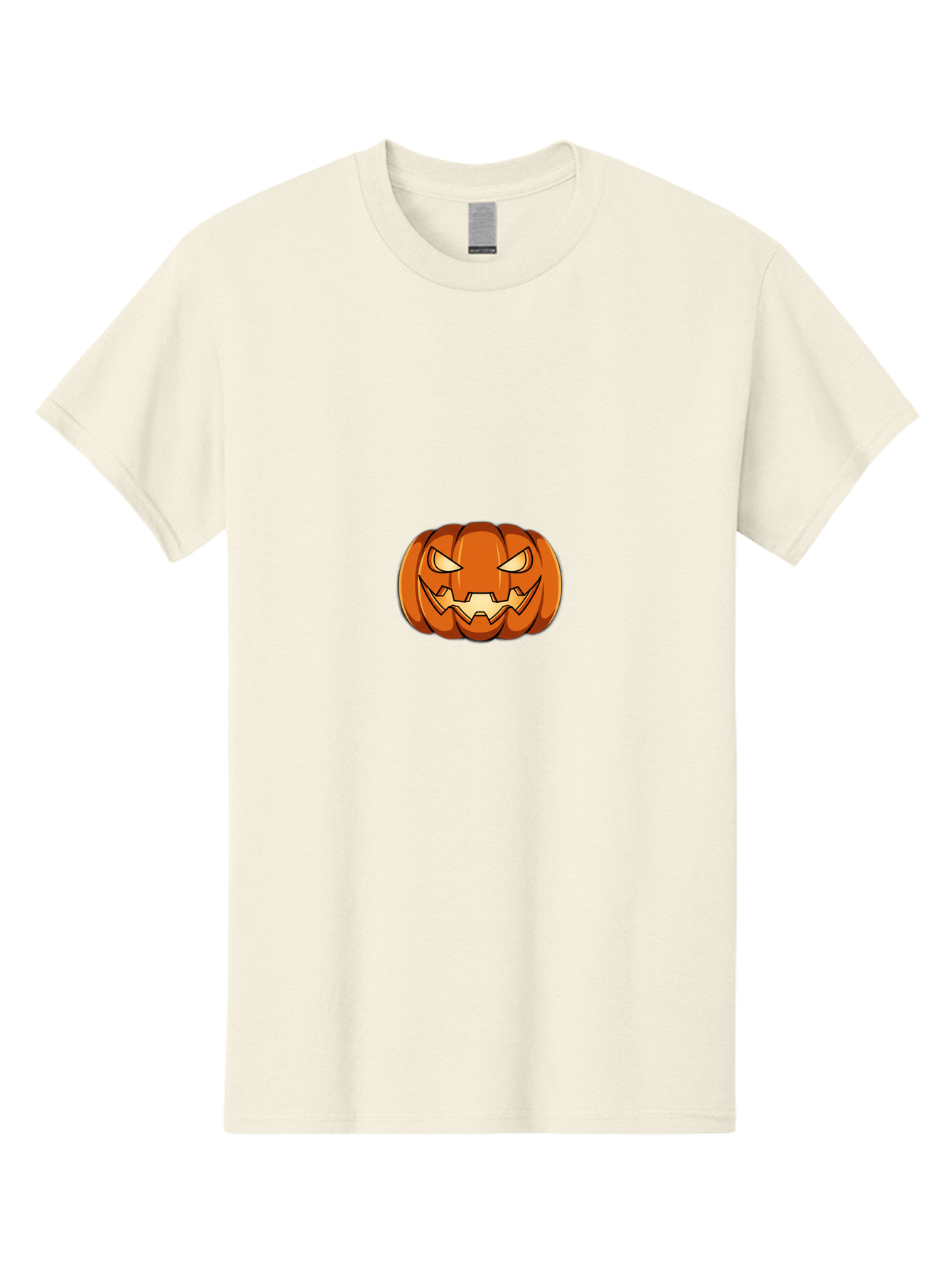 Jack-O-Lantern-3 Men'S Graphic Tee, 100% Cotton, Comfortable Casual Summer Wear, Machine Washable, Halloween Pumpkin, Jack-O-Lantern, Spooky Face, Cartoon Character, Autumnal Decor, Halloween Decorations, Scary Pumpkin, Evil Grin, Fall Season Bad223