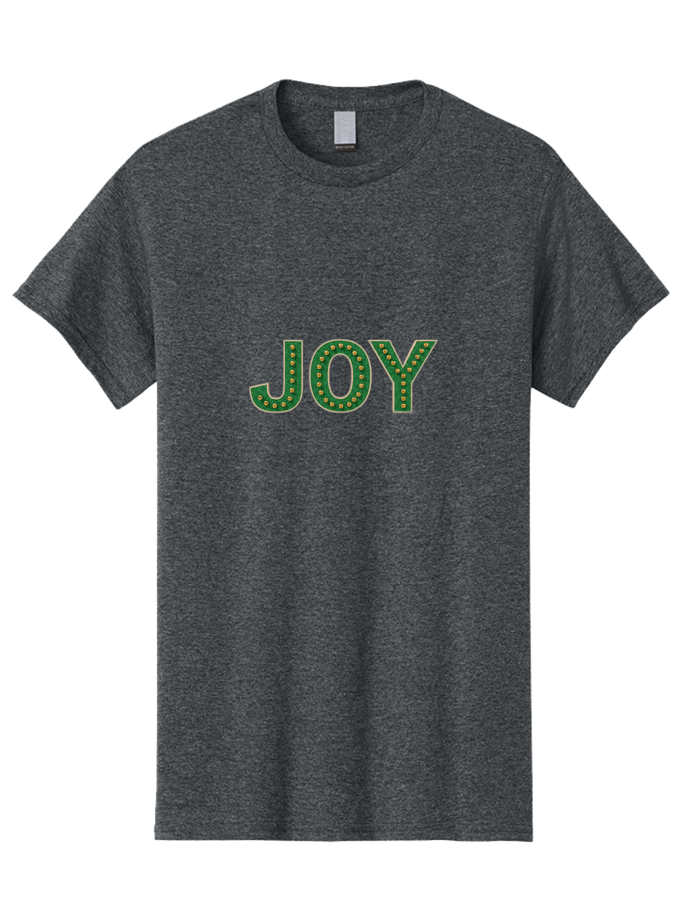 Joy Men'S Graphic Tee, 100% Cotton, Comfortable Casual Summer Wear, Machine Washable, Marquee Letters, Festive Typography, Decorative Design, Celebratory Theme, Joyful Atmosphere, Happiness, Cheerfulness, Bright Lights, Ornate Details Bad232