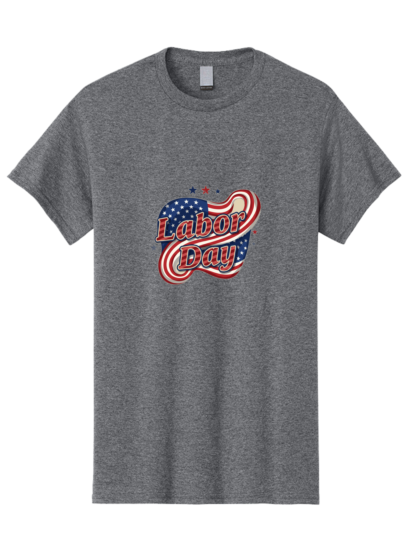 Labor-Day-4 Men'S Graphic Tee, 100% Cotton, Comfortable Casual Summer Wear, Machine Washable, Labor Day Celebration, American Flag, Red White And Blue, Patriotic Theme, Festive Design, Labor Day Sale, Stars And Stripes Bad260