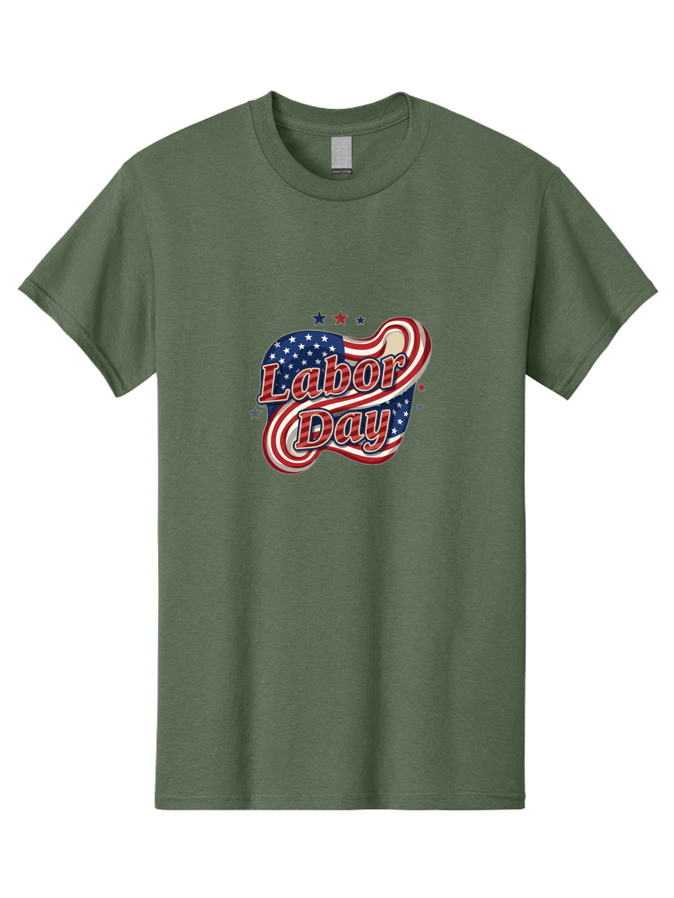 Labor-Day-4 Men'S Graphic Tee, 100% Cotton, Comfortable Casual Summer Wear, Machine Washable, Labor Day Celebration, American Flag, Red White And Blue, Patriotic Theme, Festive Design, Labor Day Sale, Stars And Stripes Bad260