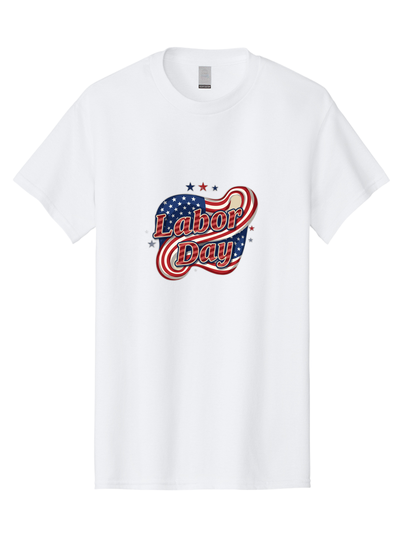 Labor-Day-4 Men'S Graphic Tee, 100% Cotton, Comfortable Casual Summer Wear, Machine Washable, Labor Day Celebration, American Flag, Red White And Blue, Patriotic Theme, Festive Design, Labor Day Sale, Stars And Stripes Bad260