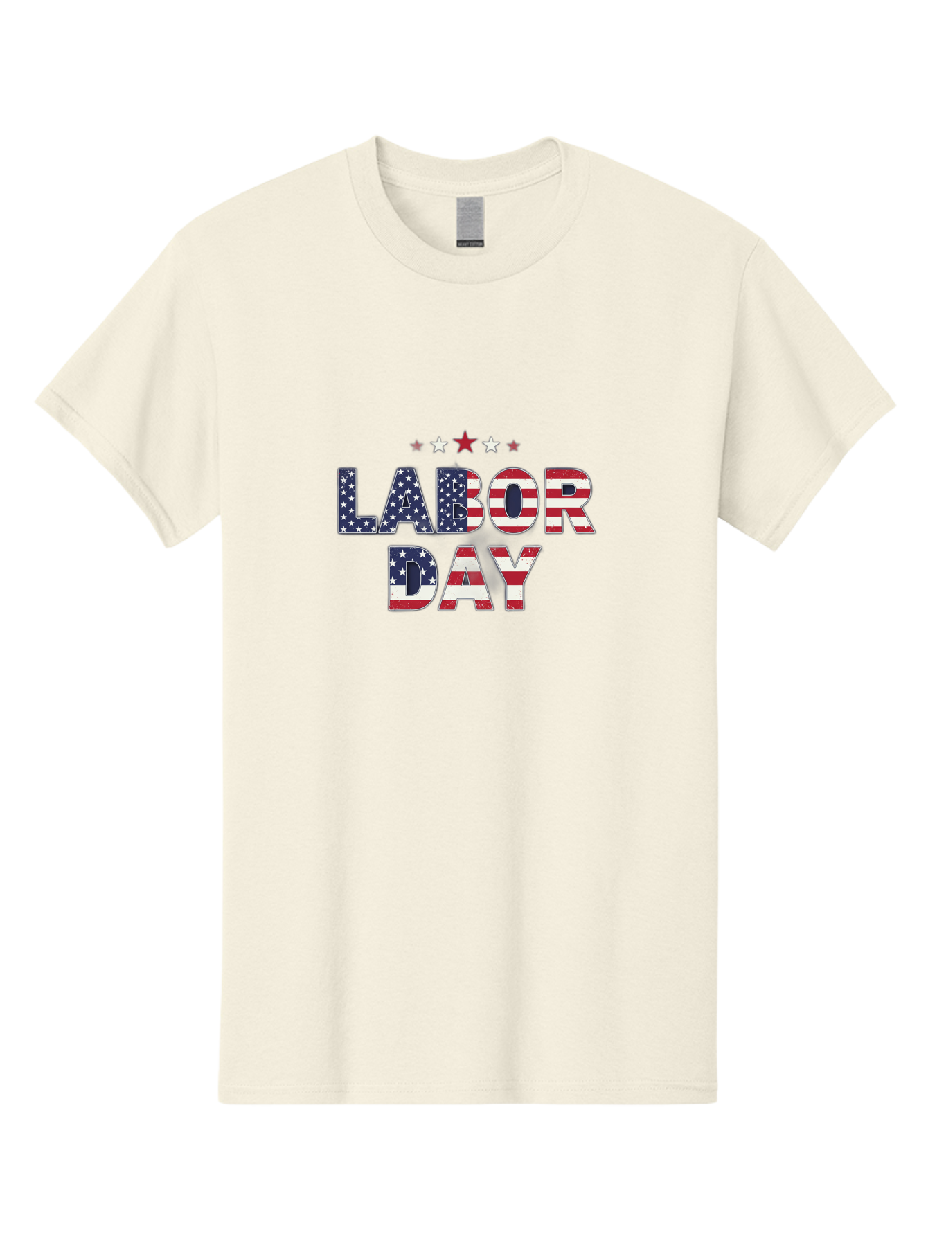 Labor-Day-6 Men'S Graphic Tee, 100% Cotton, Comfortable Casual Summer Wear, Machine Washable, Labor Day, Patriotic Text, American Flag Pattern, Red White And Blue, Stars And Stripes, Holiday Celebration, Us National Holiday Bad262