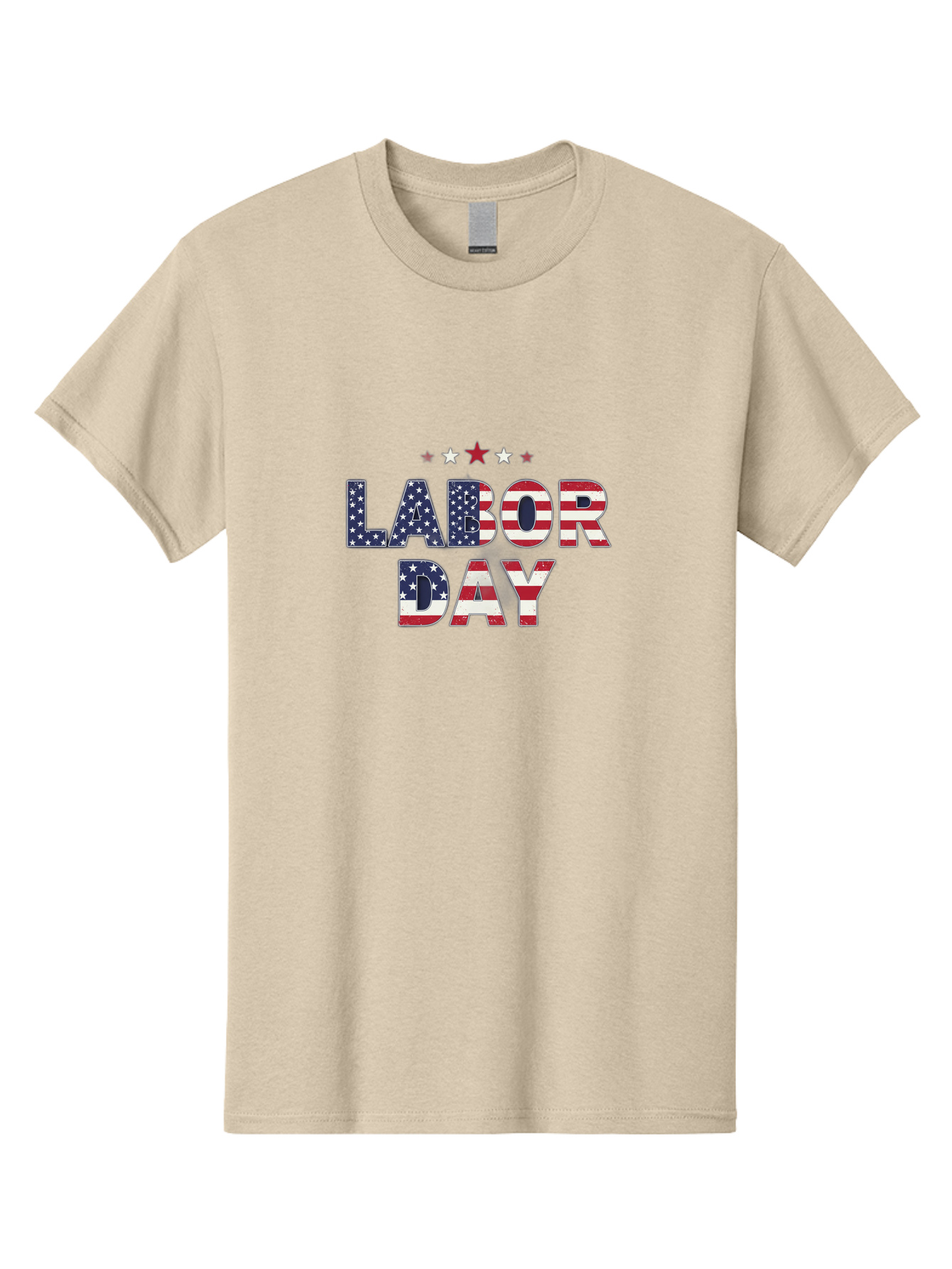 Labor-Day-6 Men'S Graphic Tee, 100% Cotton, Comfortable Casual Summer Wear, Machine Washable, Labor Day, Patriotic Text, American Flag Pattern, Red White And Blue, Stars And Stripes, Holiday Celebration, Us National Holiday Bad262