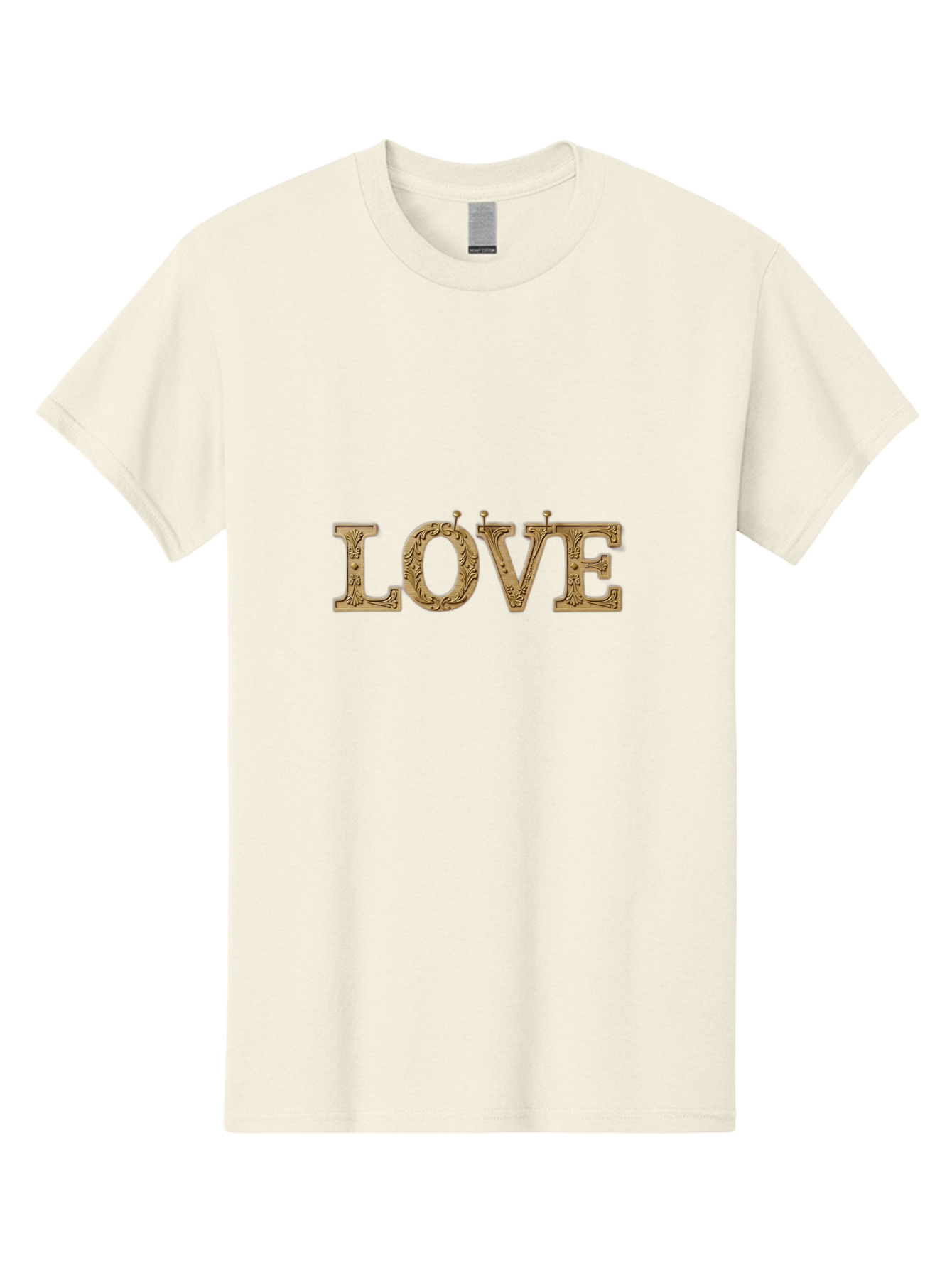 Love Men'S Graphic Tee, 100% Cotton, Comfortable Casual Summer Wear, Machine Washable, Typographic Love, Wooden Letters, Floral Patterns, Decorative Font, Vintage Love, Ornate Design, Romantic Typography, Love Lettering, Decorative Text Bad283
